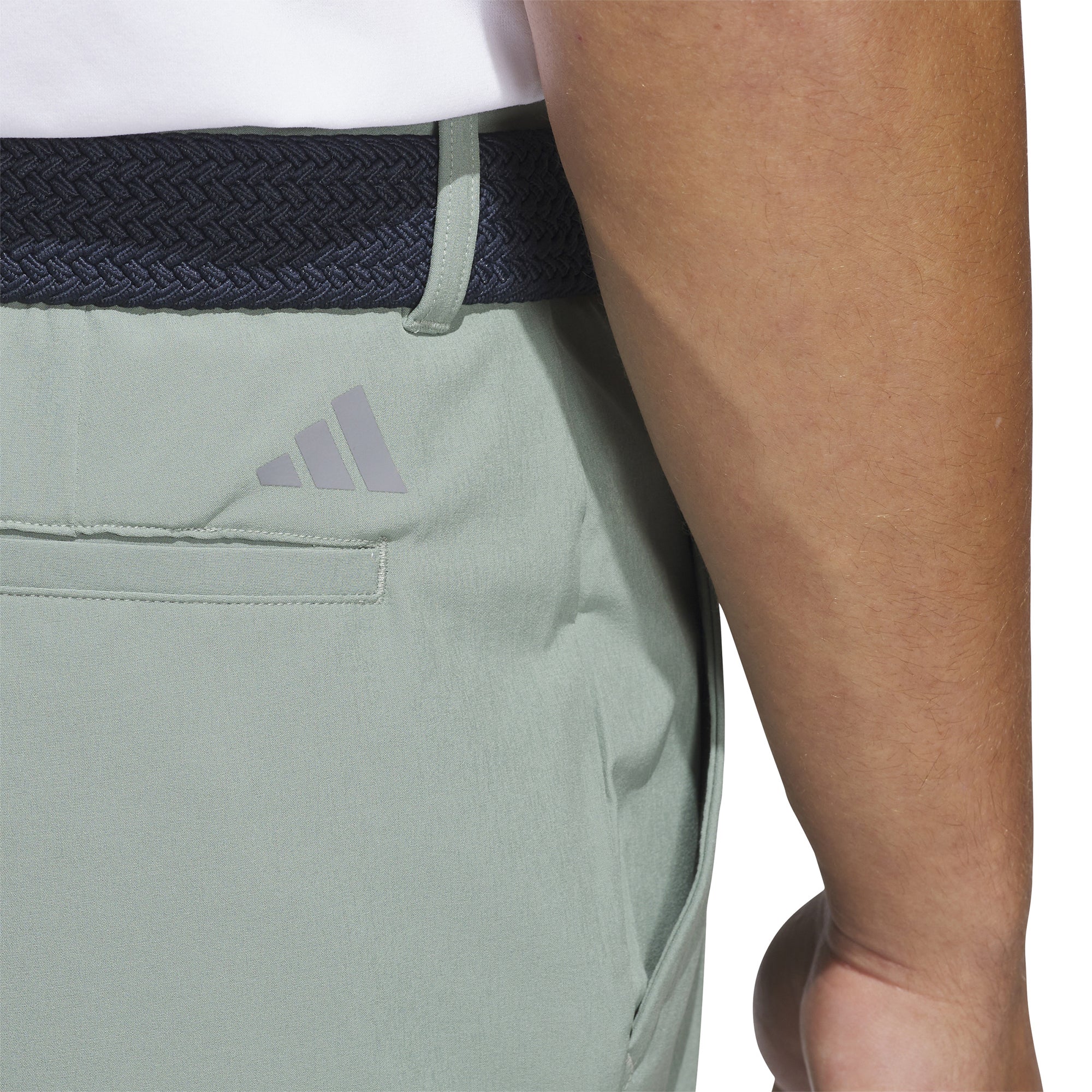 adidas Golf Ultimate365 8.5 Shorts Silver Green