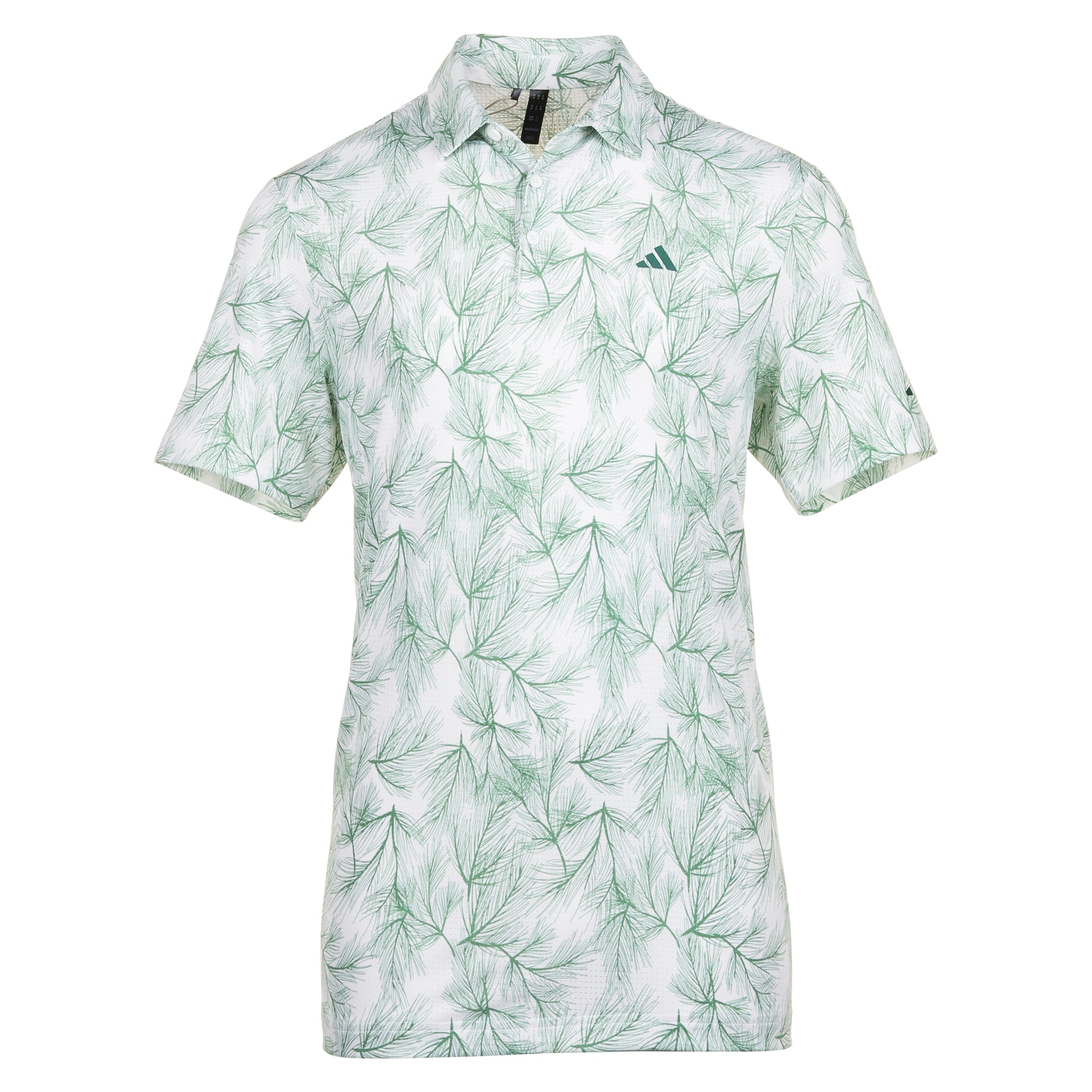 adidas Golf Ultimate365 Mesh Pine Print Shirt