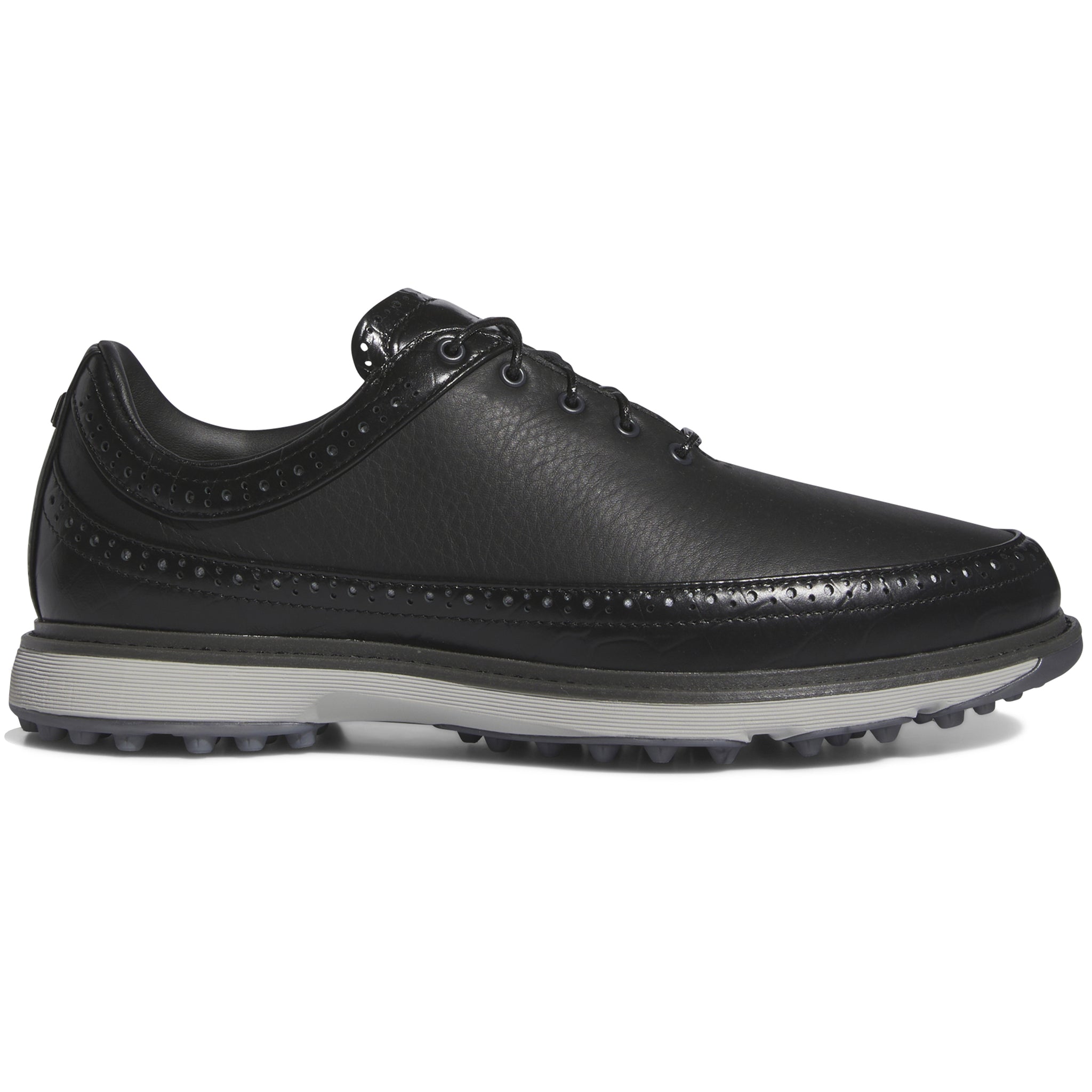 adidas MC80 Golf Shoes ID0226 Core Black Dark Silver Metallic Grey Two ...