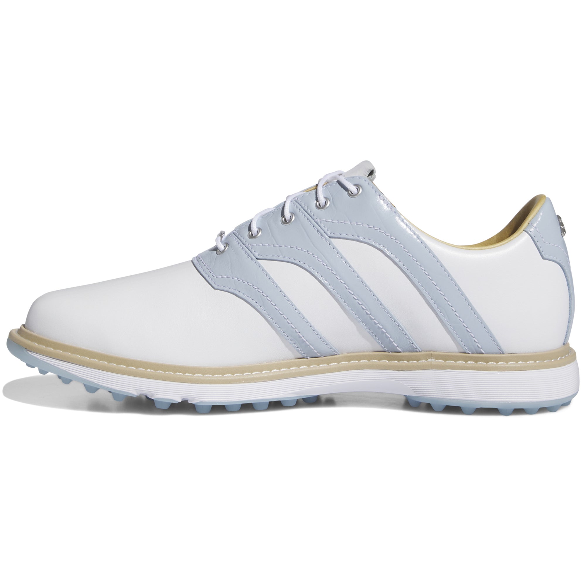 adidas MC Z-Traxion Golf Shoes White/Wonder Blue/Savannah