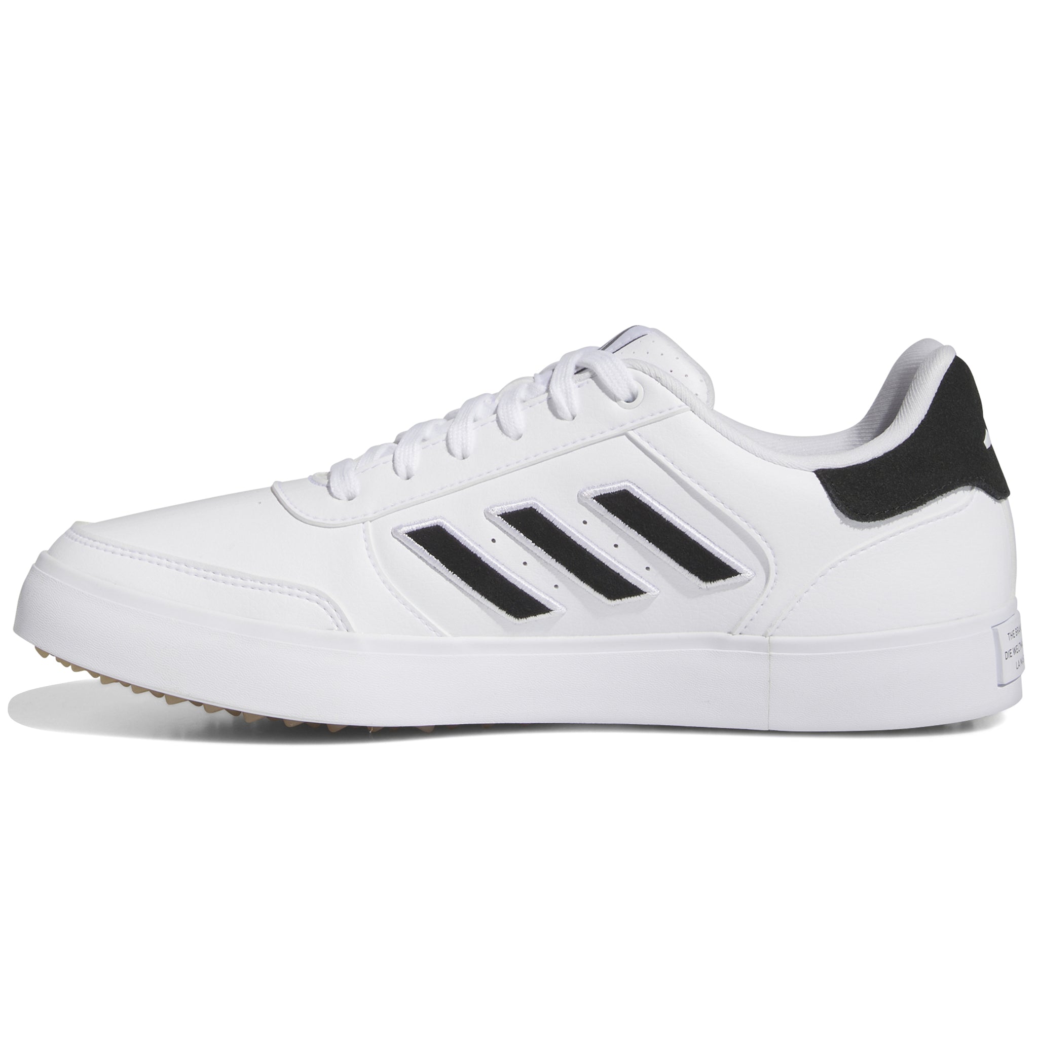 adidas Retrocross 24 Golf Shoes White/Black/Chalk