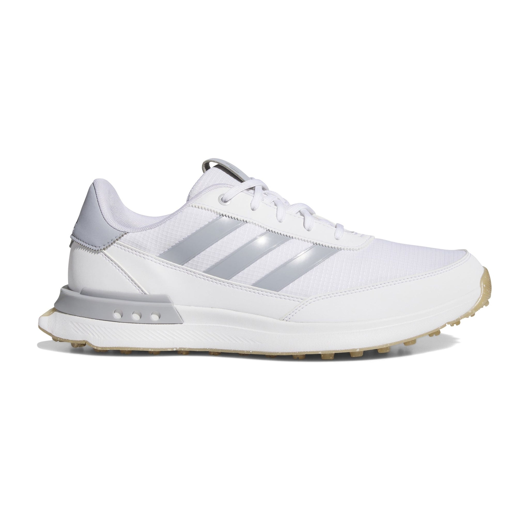 adidas S2G 24 Spikeless Golf Shoes White/Halo Silver/Gum