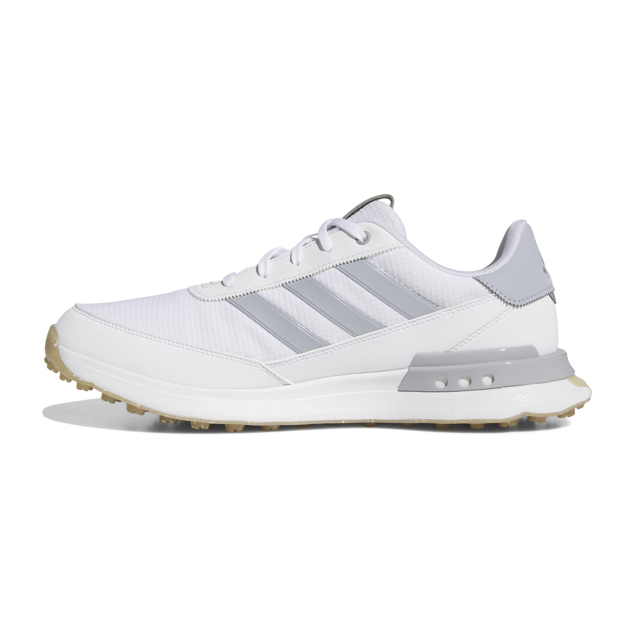 adidas S2G 24 Spikeless Golf Shoes White/Halo Silver/Gum