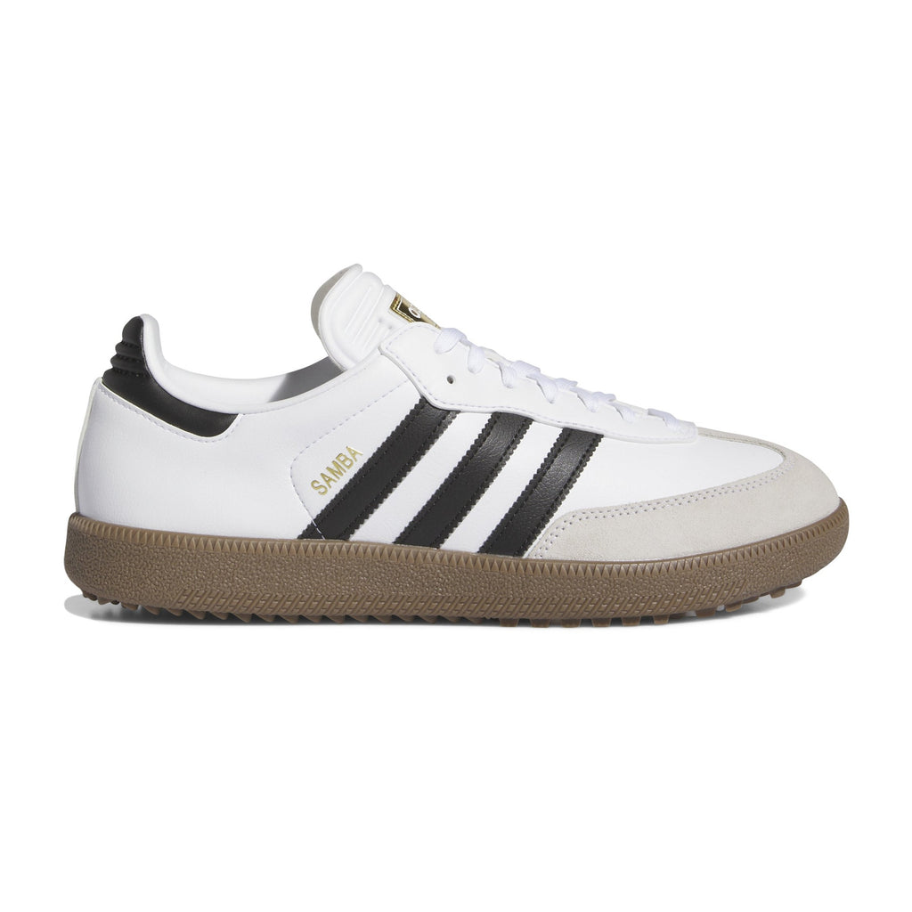 adidas Samba Spikeless Golf Shoes IH5167 White Black Gum 5 Function18 Restrictedgs