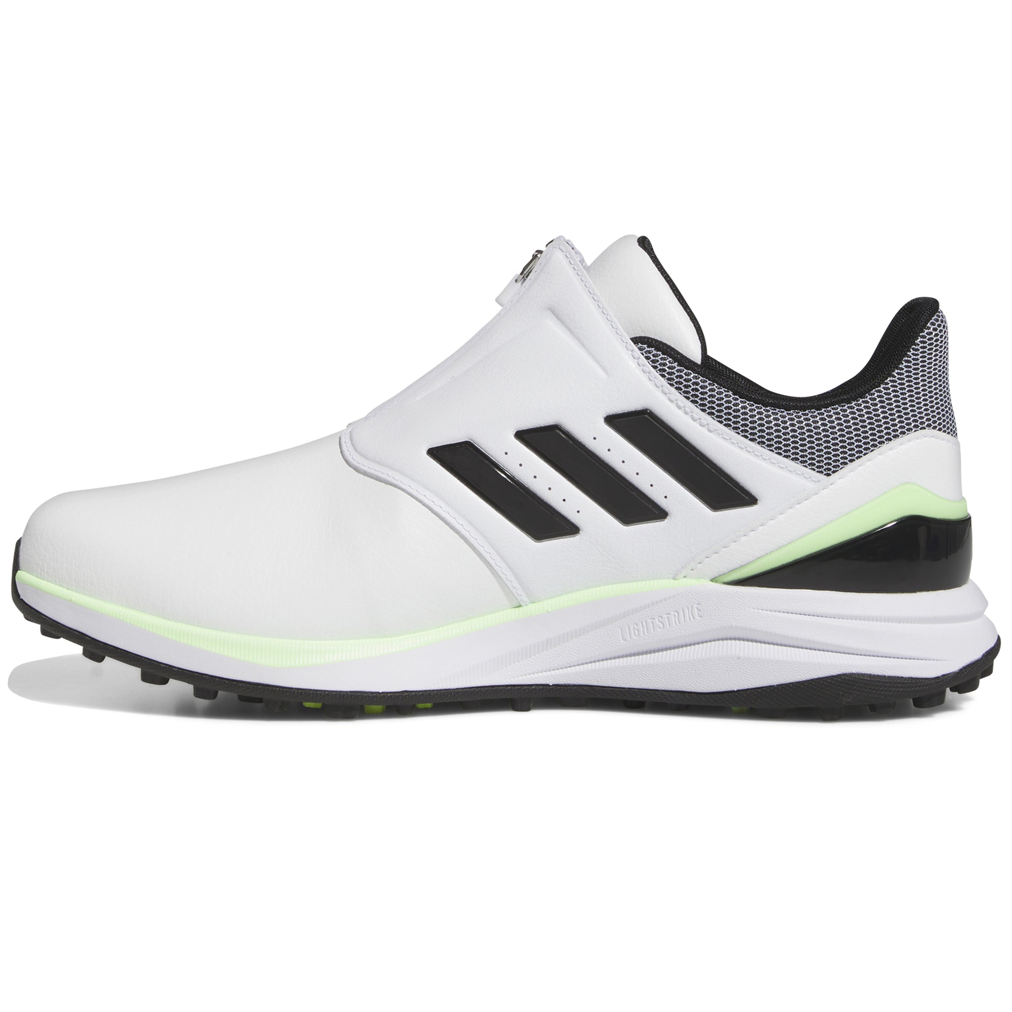 adidas Solarmotion 24 BOA Golf Shoes White/Black/Green Spark