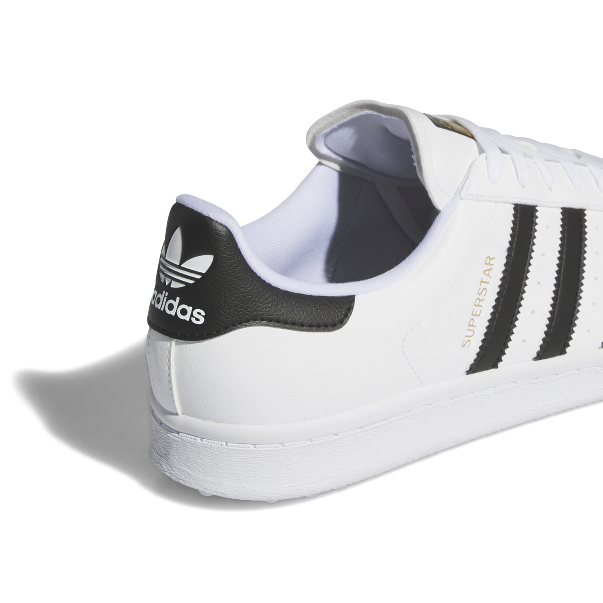 adidas Superstar SL Golf Shoes White/Core Black/Gold