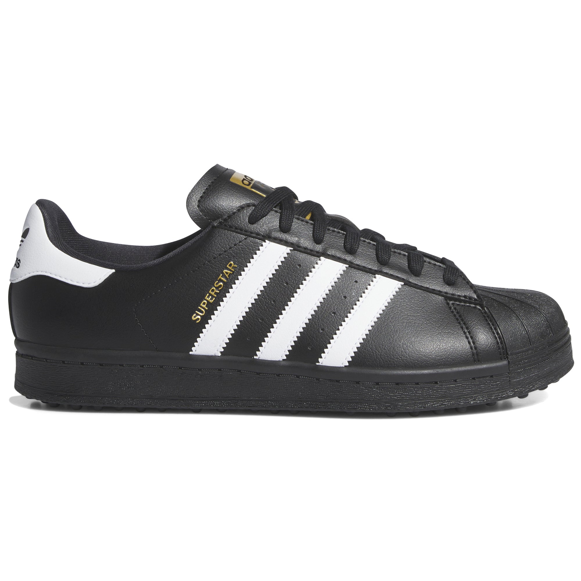 adidas Superstar SL Golf Shoes Core Black/White/Gold