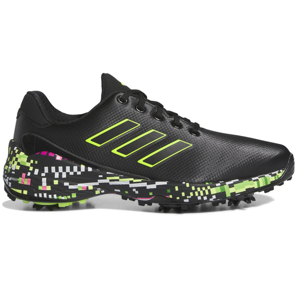 adidas ZG 23 Glitch LE Golf Shoes IE2140 Core Black Lucid Lemon 