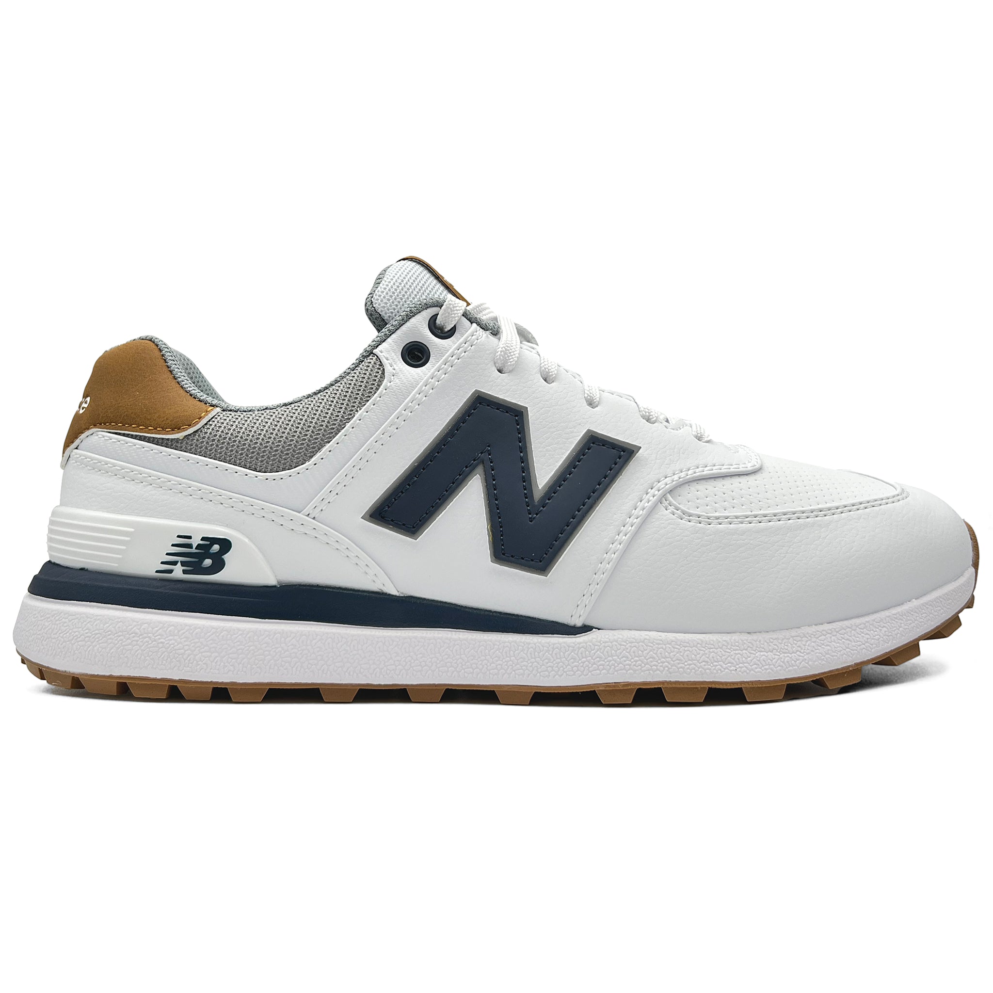 New Balance 574 Greens v2 Golf Shoes MG574 White Navy | Function18