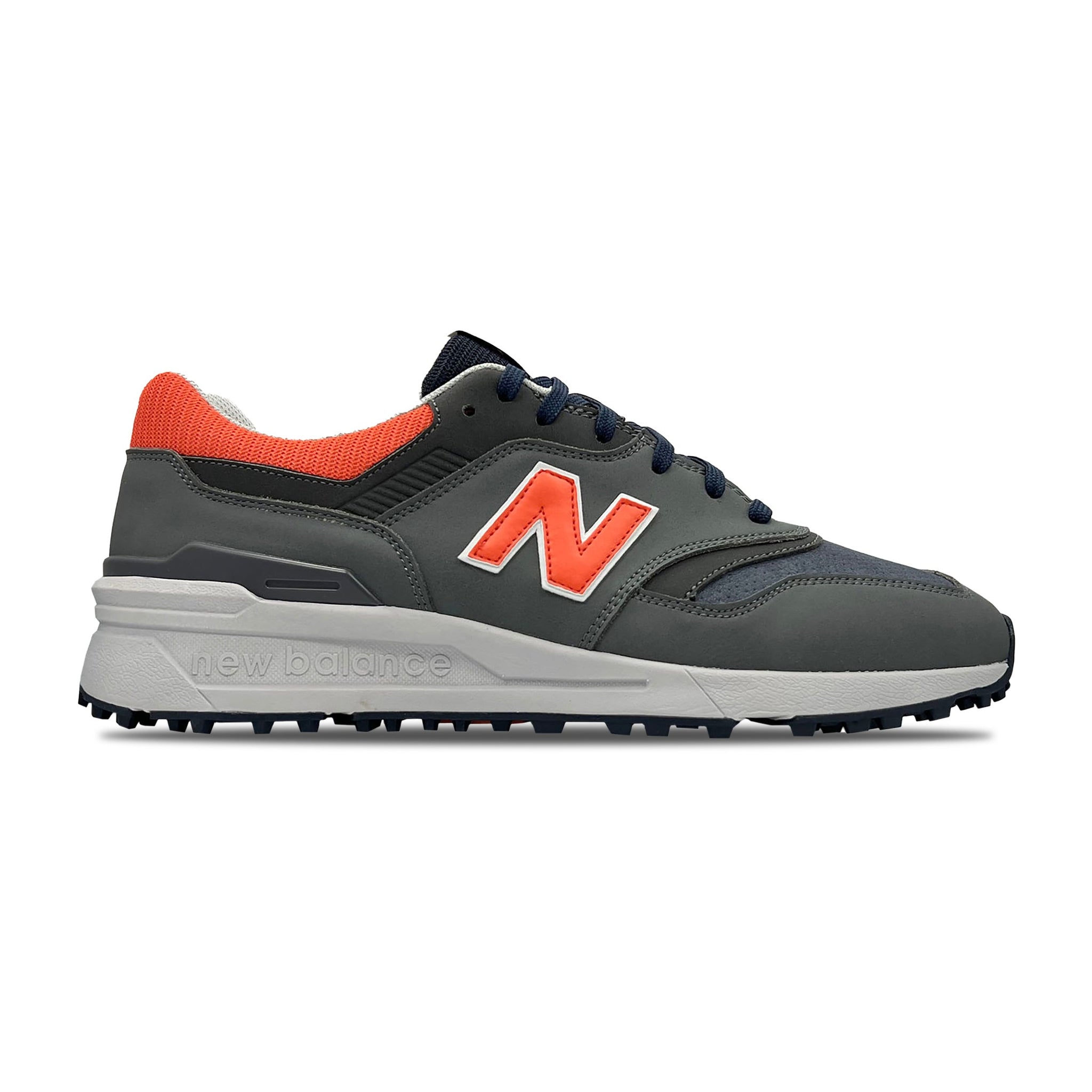 New Balance 997 SL Golf Shoes MG997S Grey Orange Function18 Restrictedgs