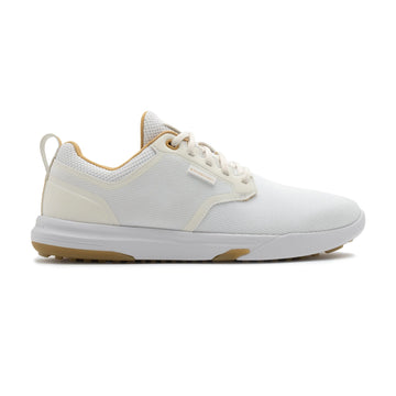 TravisMathew The Daily Pro Hybrid Golf Shoes White/Gum 