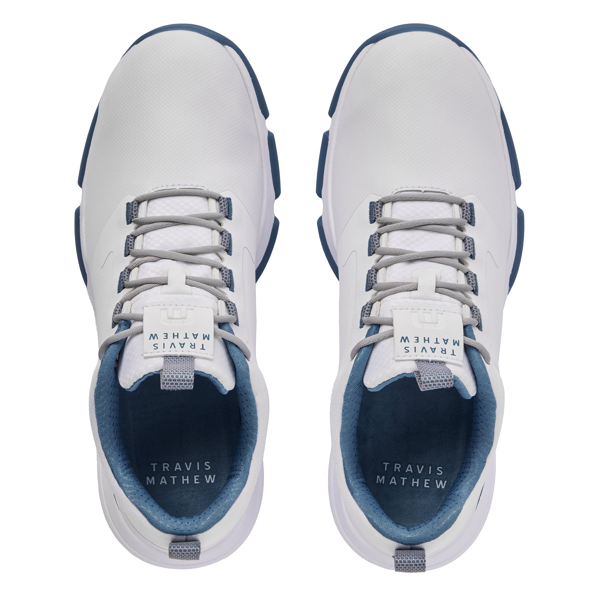 TravisMathew The Ringer 2.0 Golf Shoes White/Sleet 