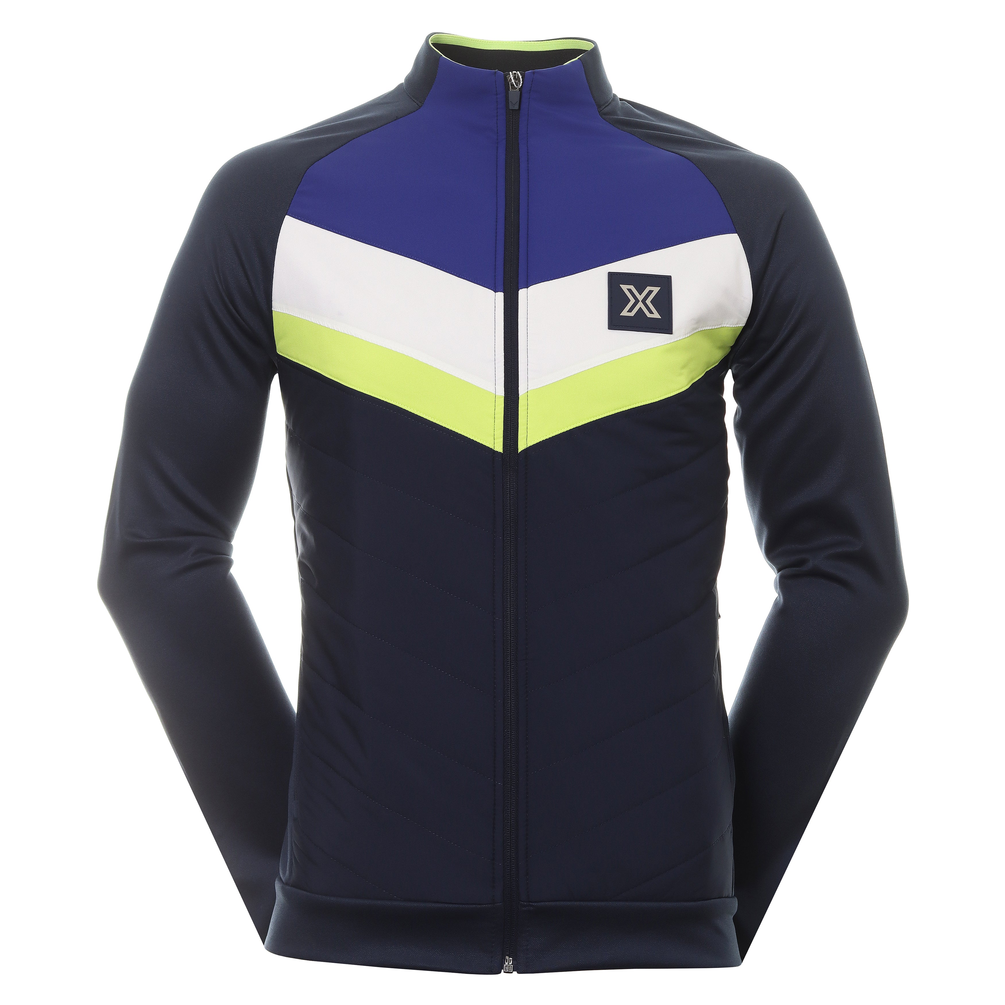 Callaway Golf X-Series Chev Colour Block Mixed Media Jacket CGJSD035 ...