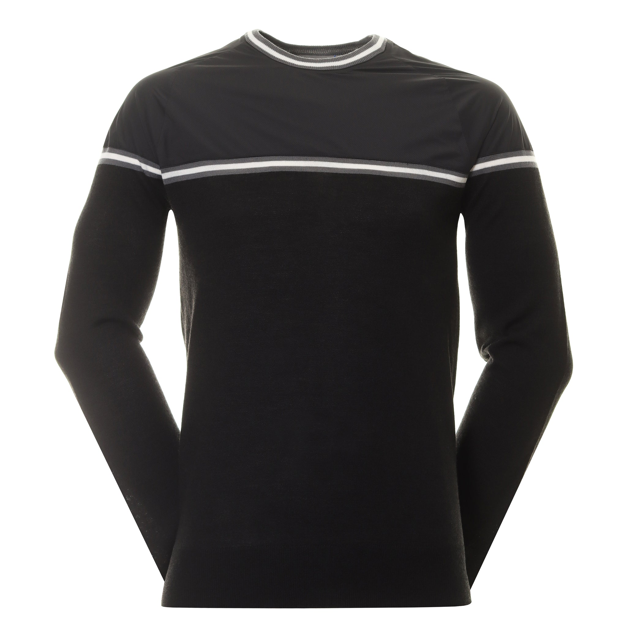 Callaway Golf X-Series Mixed Media Sweater CGGSD036 Dark Caviar Heather ...