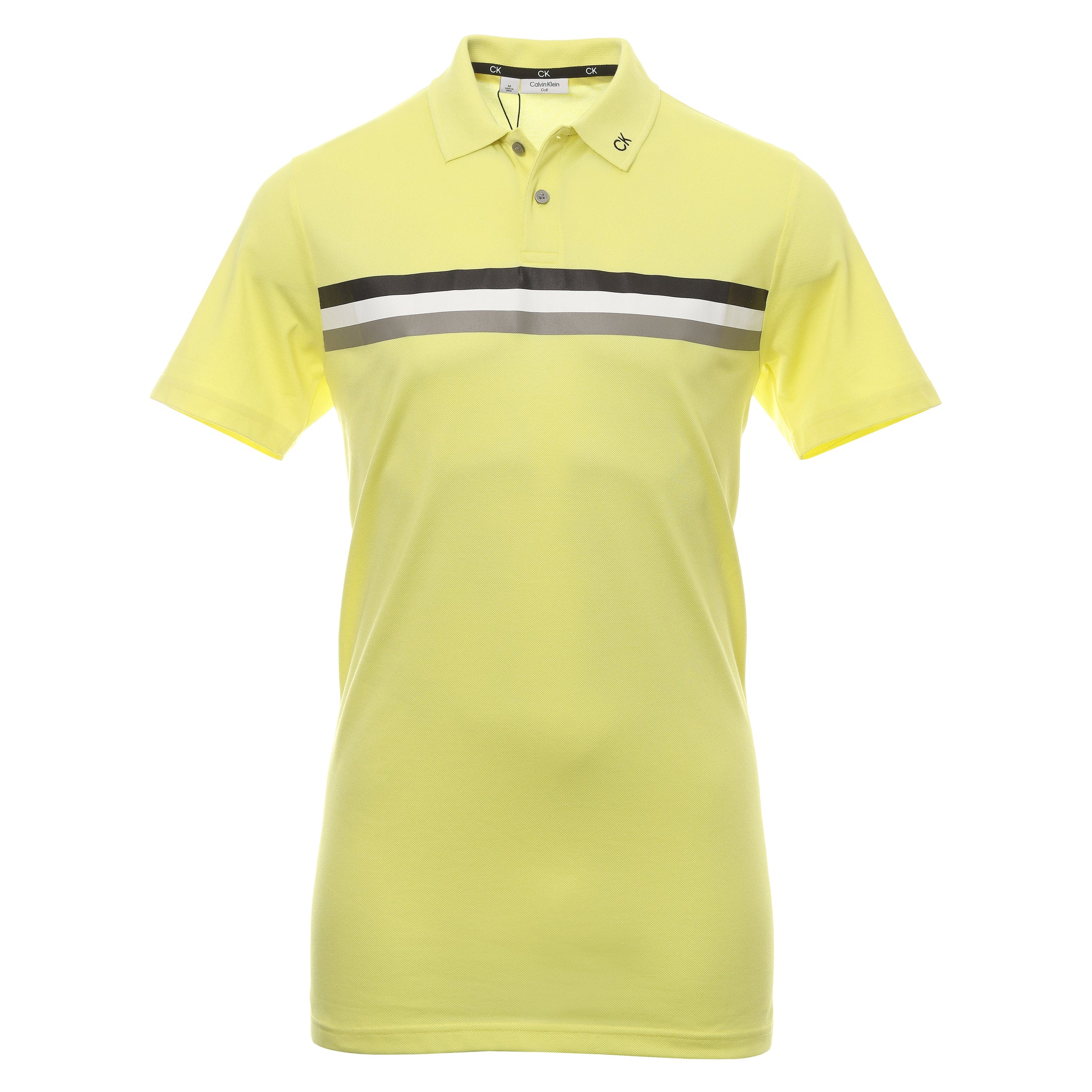 Calvin Klein Golf Parker Shirt CKMS23752 Acid Yellow | Function18 ...