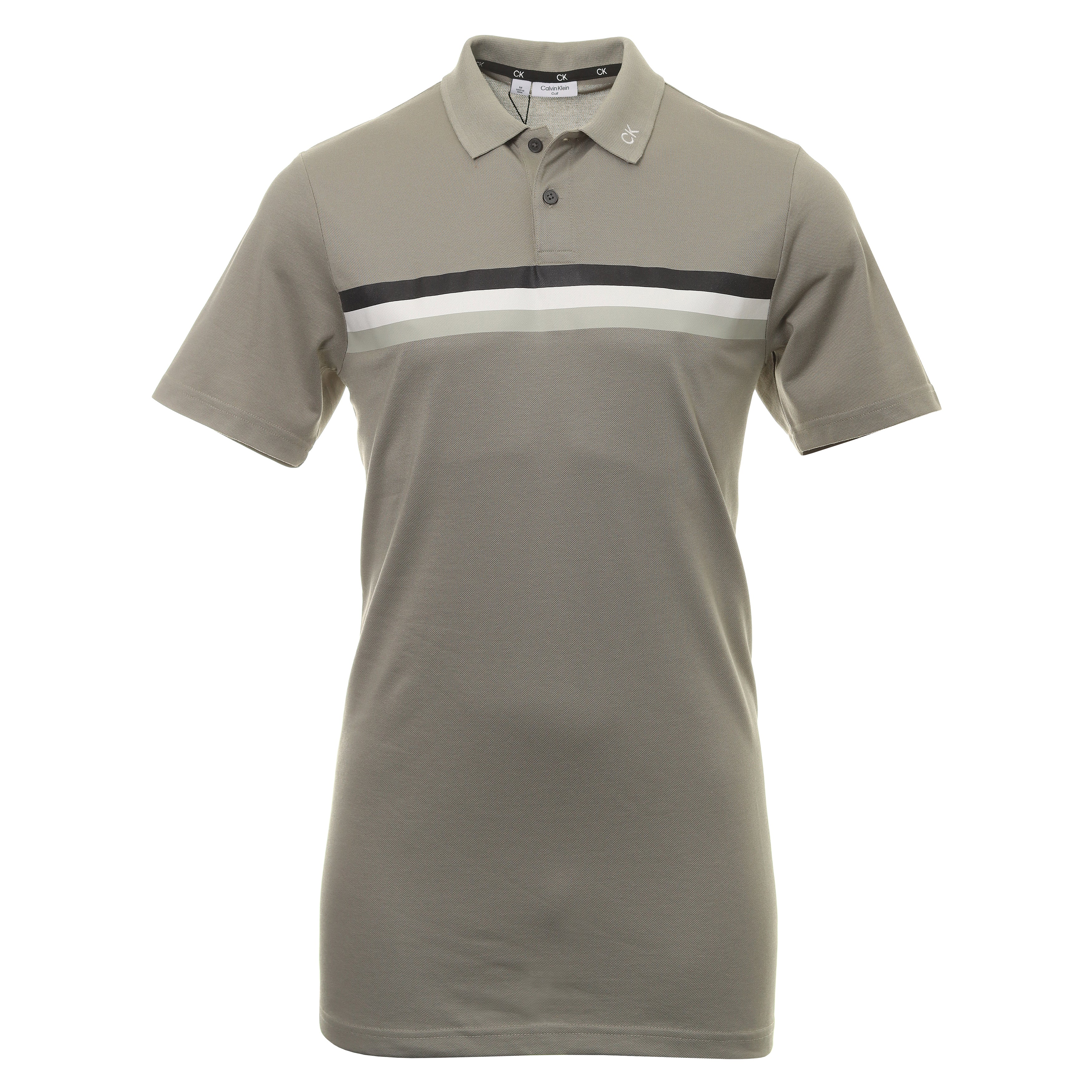 Calvin Klein Golf Parker Shirt CKMS23752 Cameo Green | Function18 ...