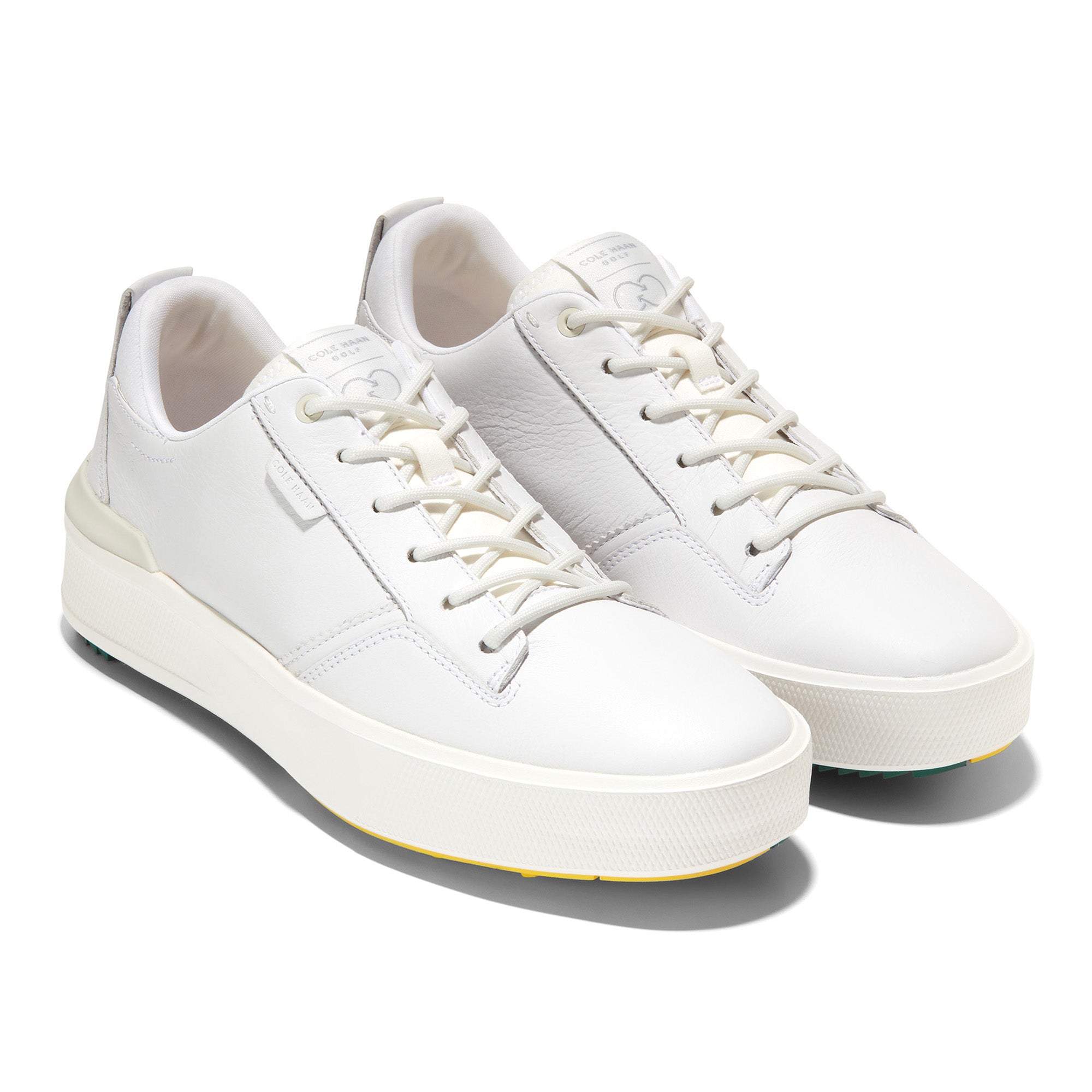 Cole Haan Grandpro Crew Golf Shoes C37537 White Aventurine White ...
