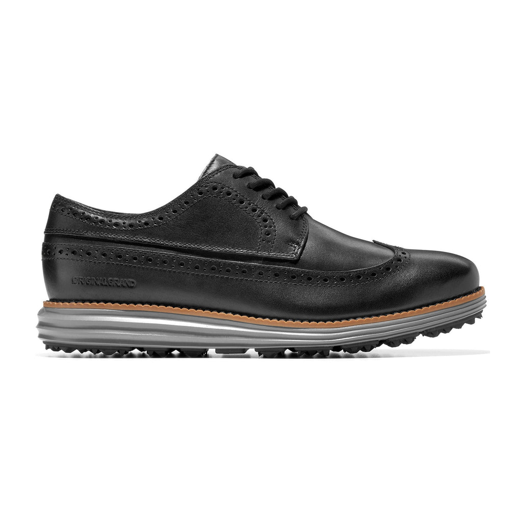 Cole Haan OriginalGrand Wing Ox Golf Shoes C37231 Black Quiet Shade Function18