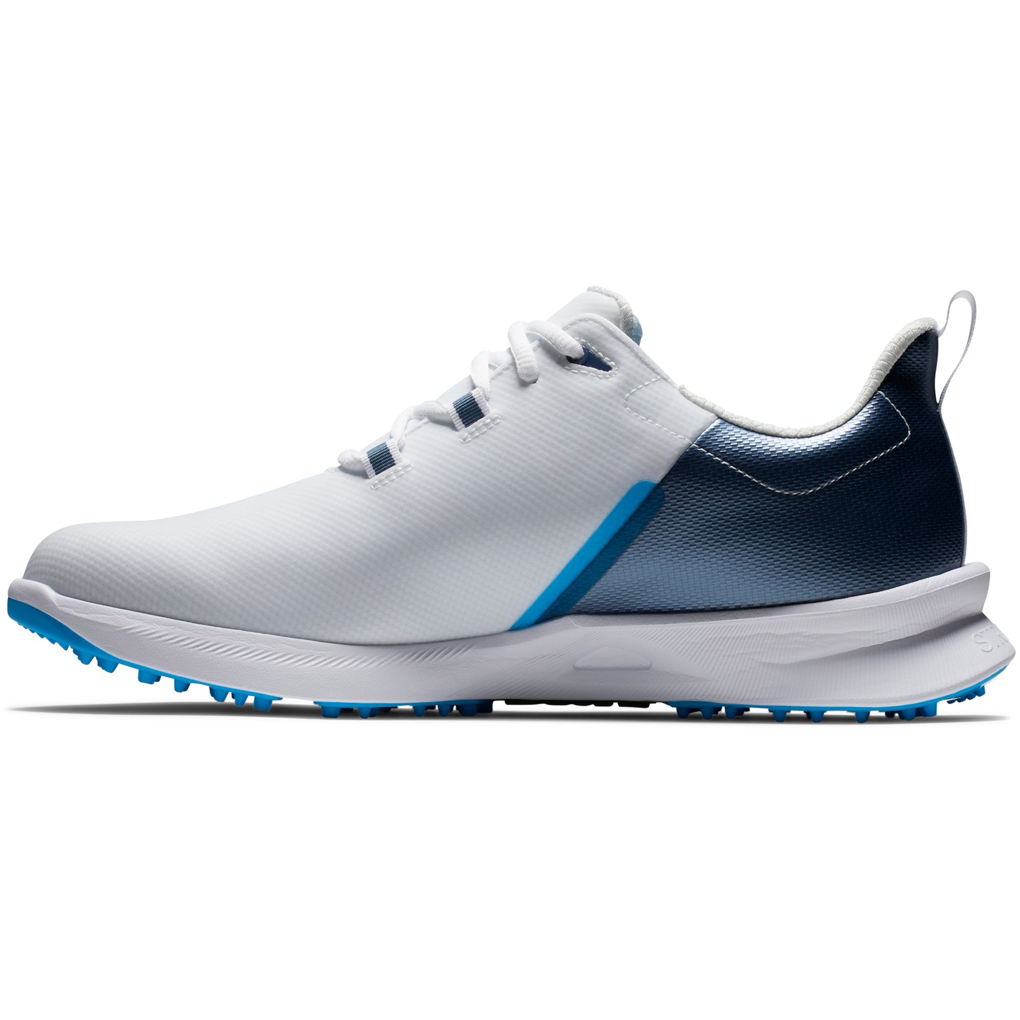 FootJoy FJ Fuel Sport Golf Shoes 55454 White Navy Blue Function18