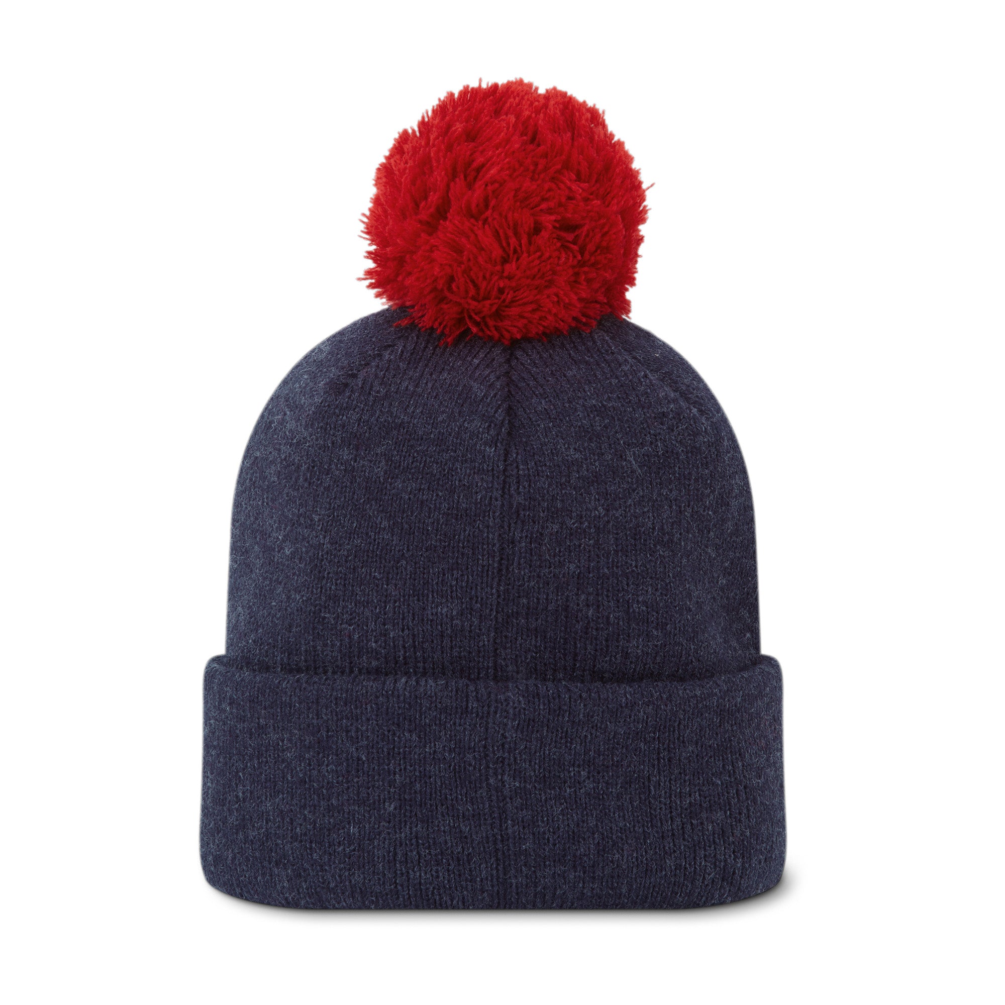 FootJoy FJ Solid Pom Pom Bobble Hat Heather Navy 4N