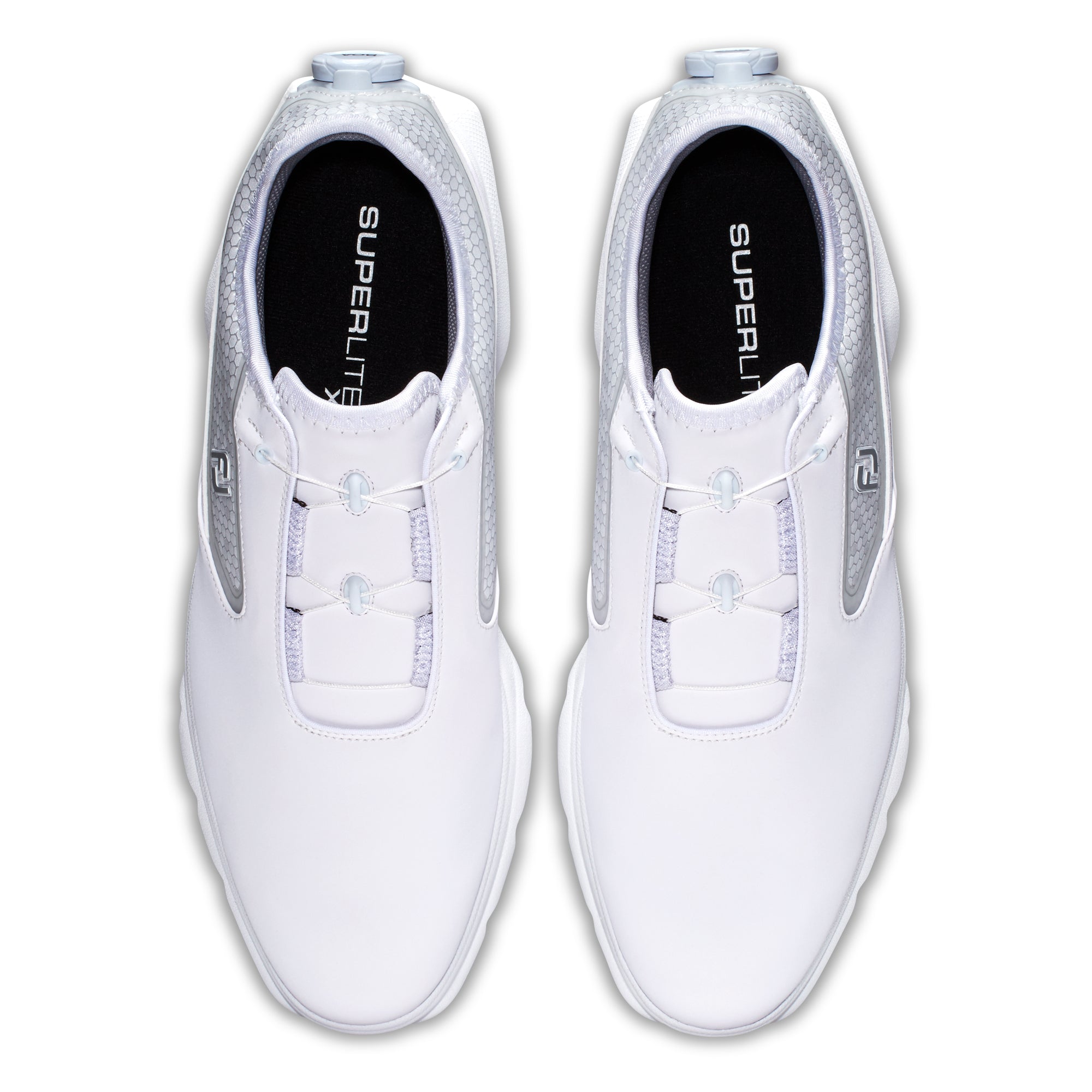 FootJoy Superlites XP BOA Golf Shoes 58091 White Silver | Function18