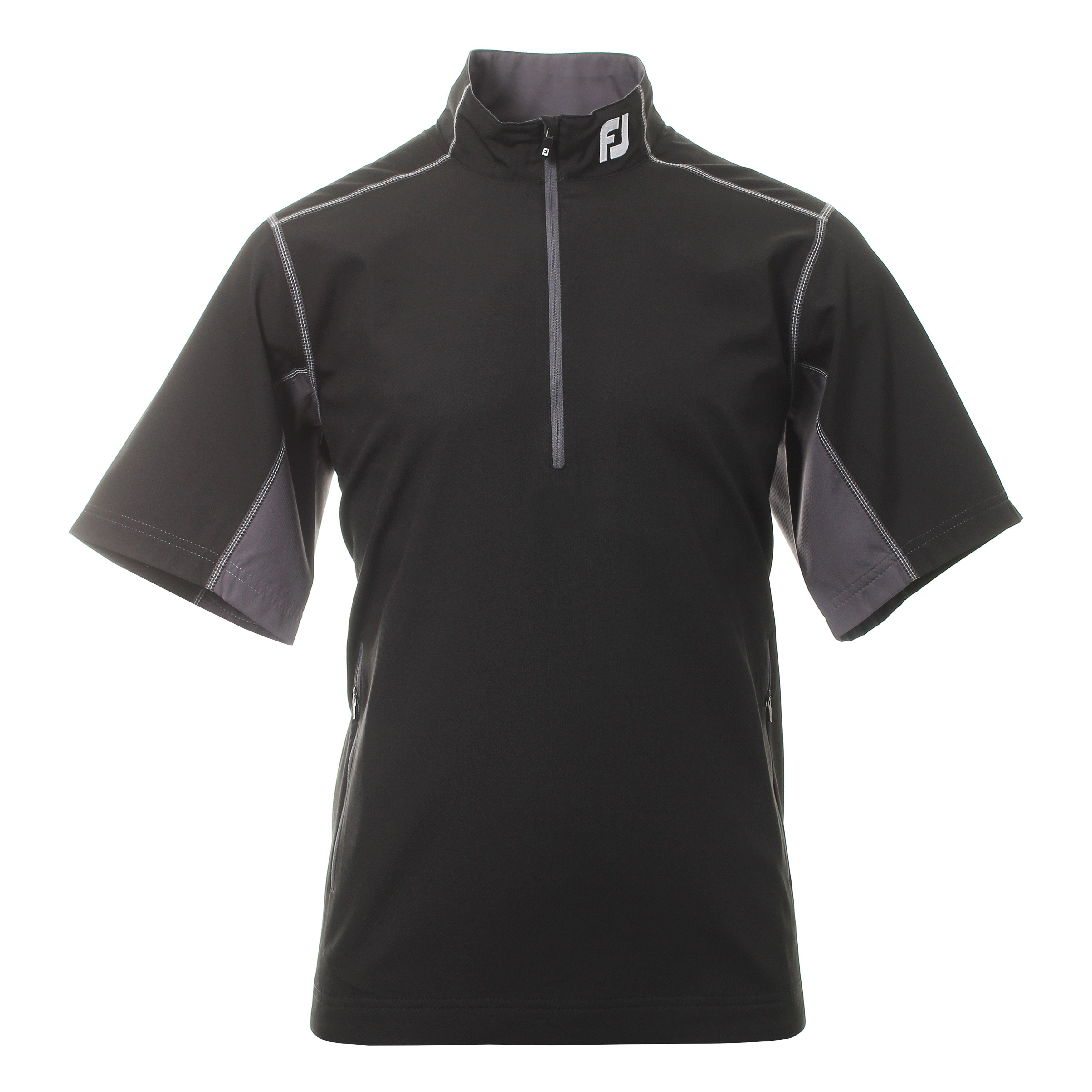 FootJoy FJ Half Zip SS Windshirt 84499 Black | Function18