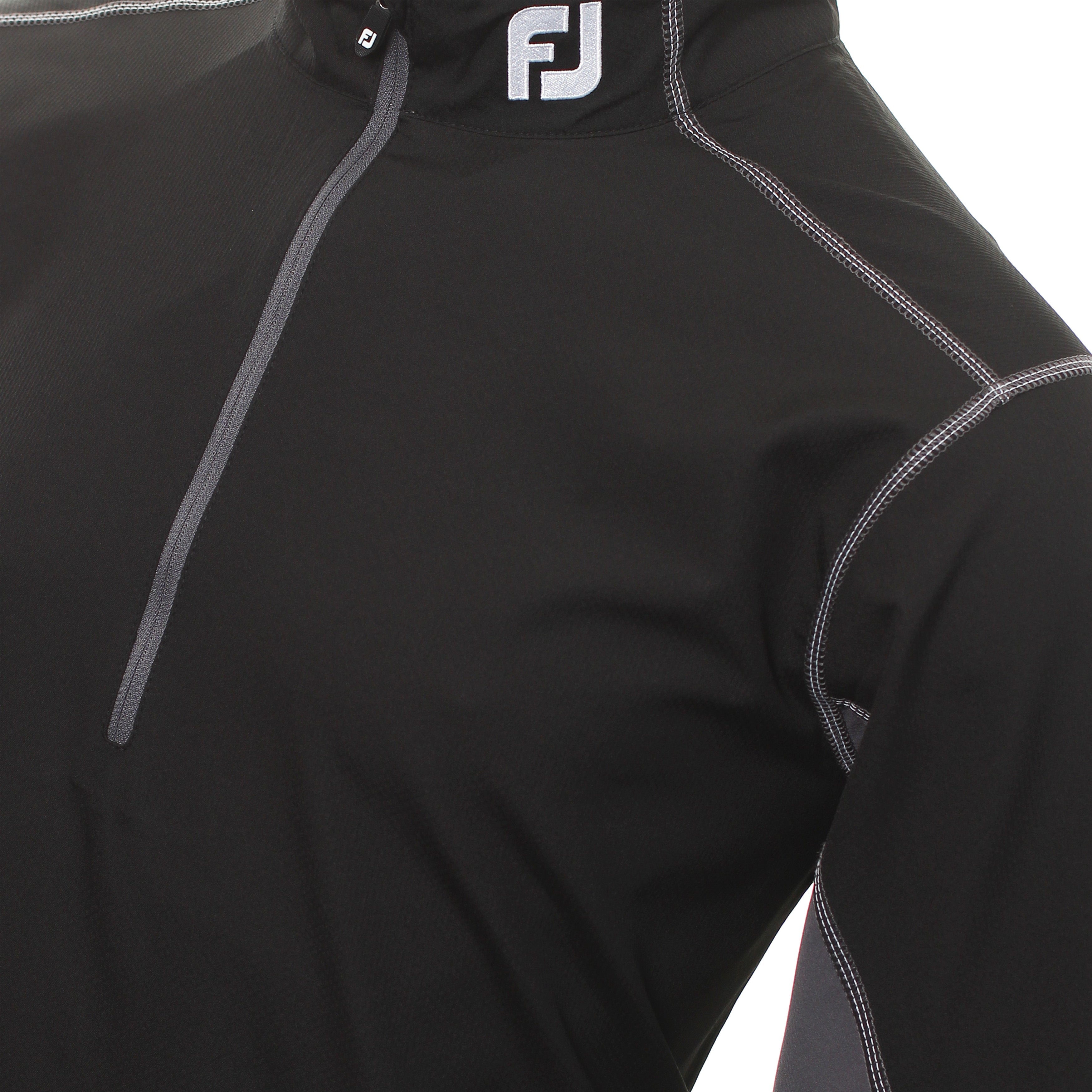 FootJoy FJ Half Zip SS Windshirt 84499 Black | Function18