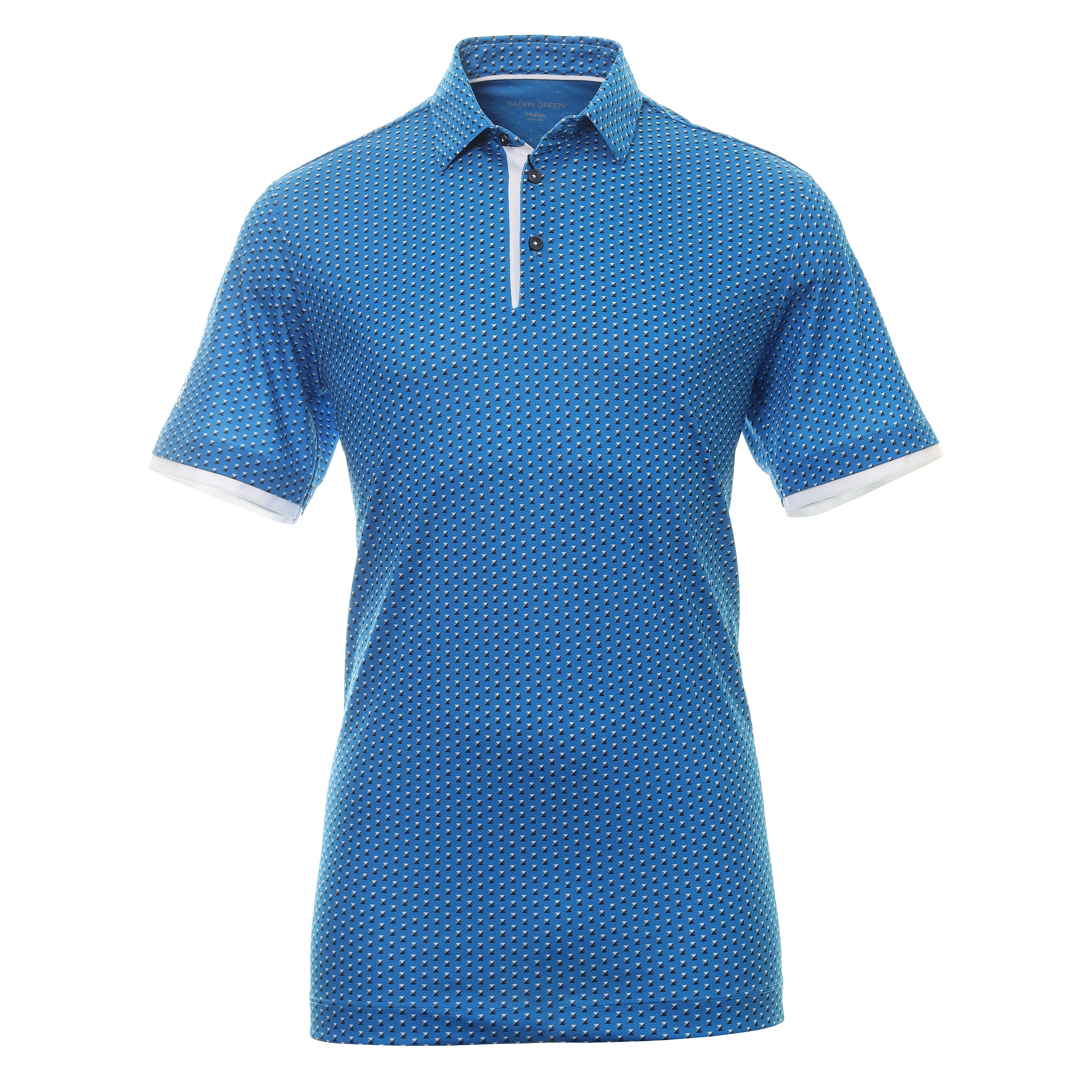 Galvin Green Mark Ventil8+ Golf Shirt G1371 Blue White 61 | Function18 ...