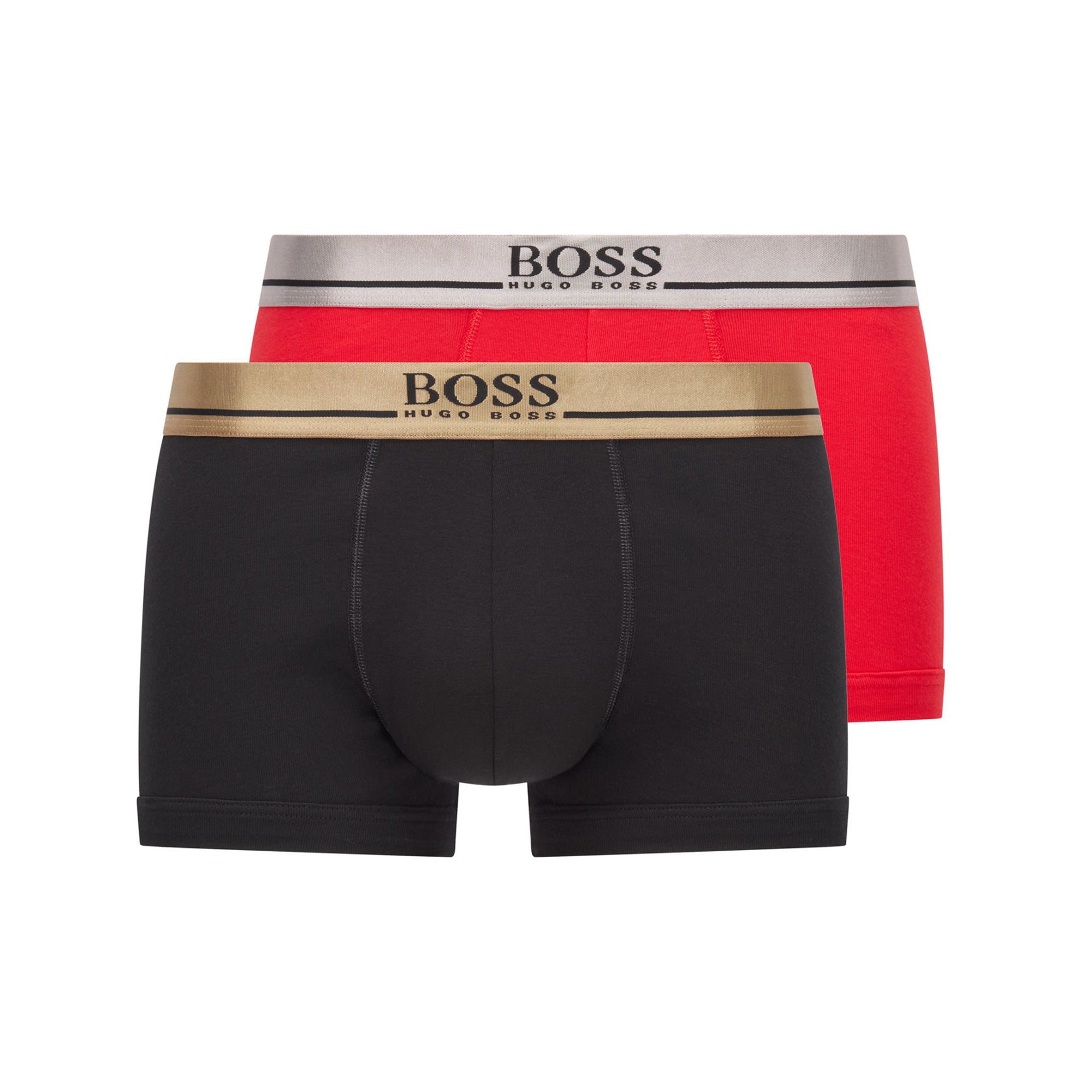 BOSS Cotton Trunk 2-Pack Gift Set 50463065 Red Black 647 | Function18 ...