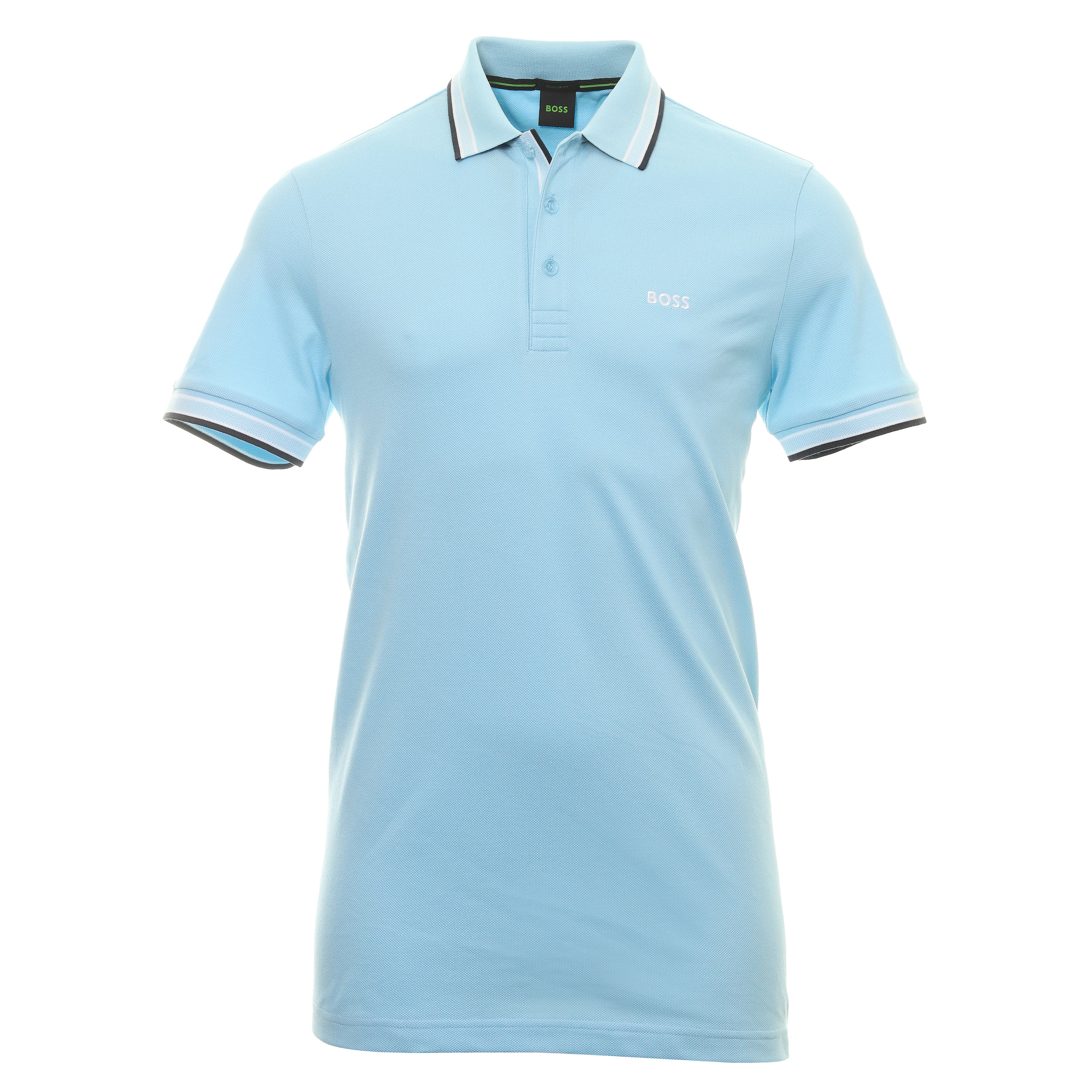 BOSS Paddy Polo Shirt 50468983 Sky Blue 451 | Function18 | Restrictedgs