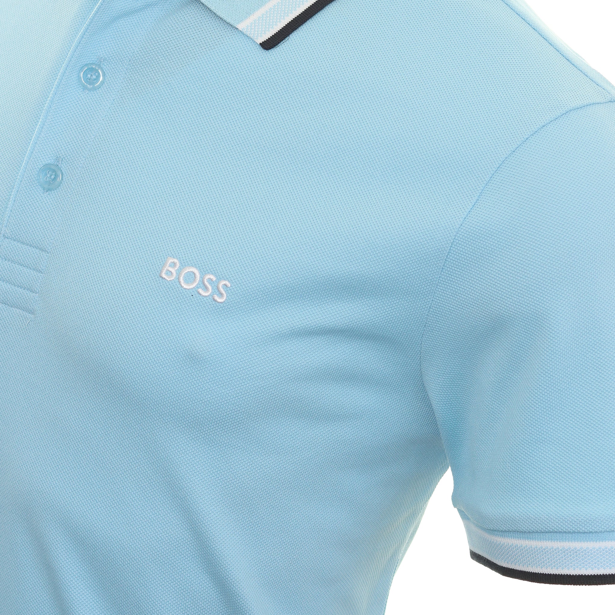 Boss Paddy Polo Shirt 50468983 Sky Blue 451 Function18 Restrictedgs 