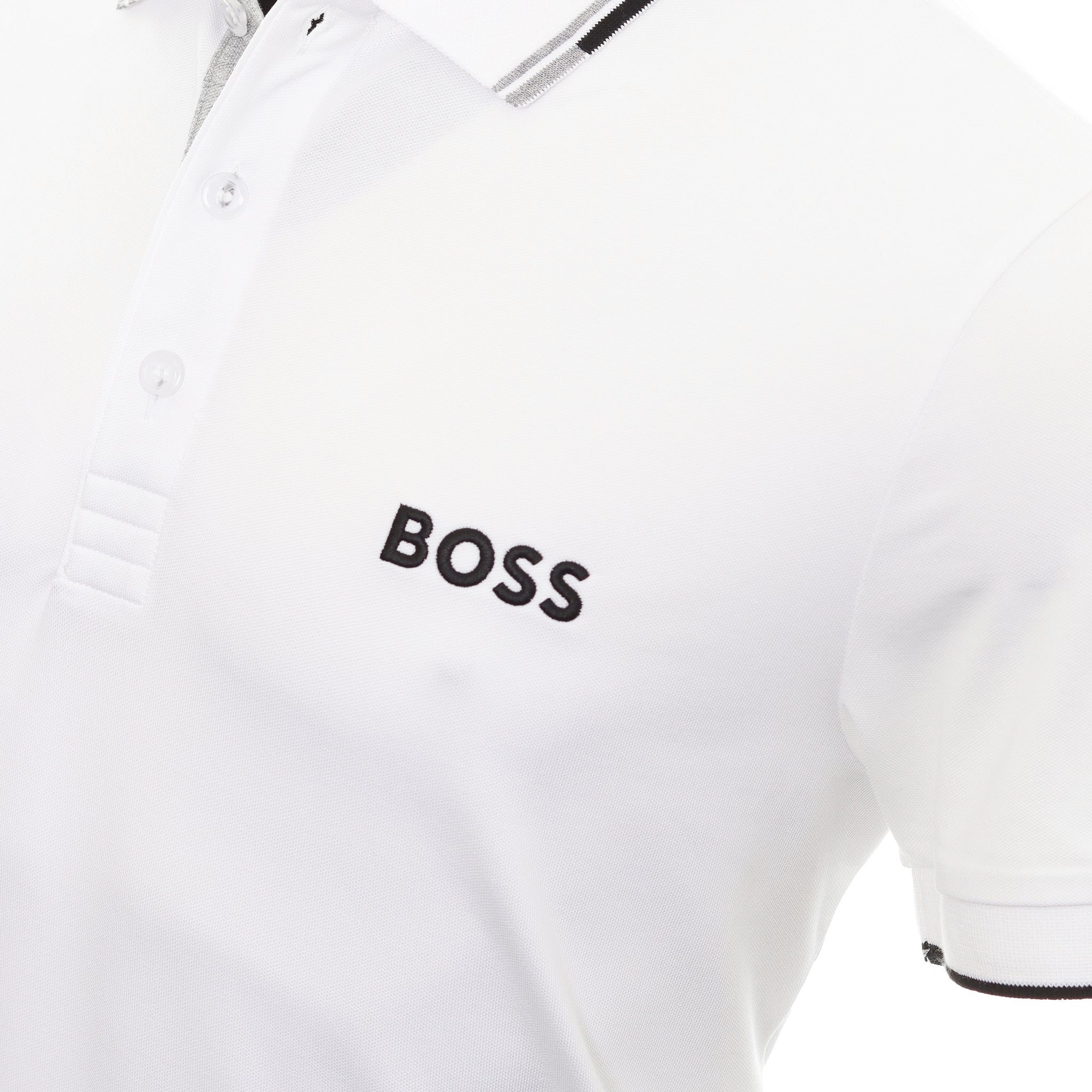 BOSS Paddy Pro Polo Shirt 50469102 White 100 | Function18 | Restrictedgs
