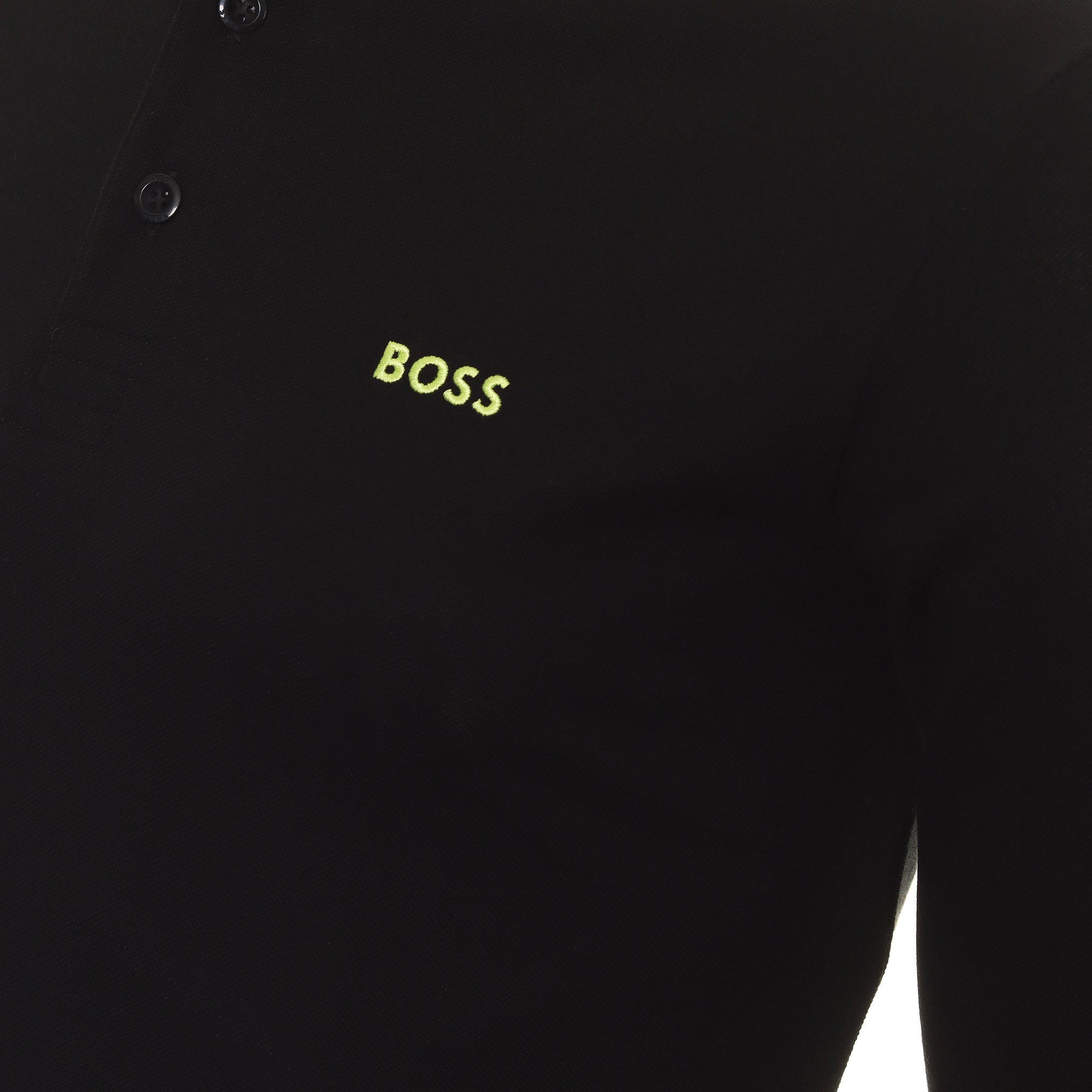BOSS Plisy LS Polo Shirt PS23 50469108 Black 005 | Function18 ...