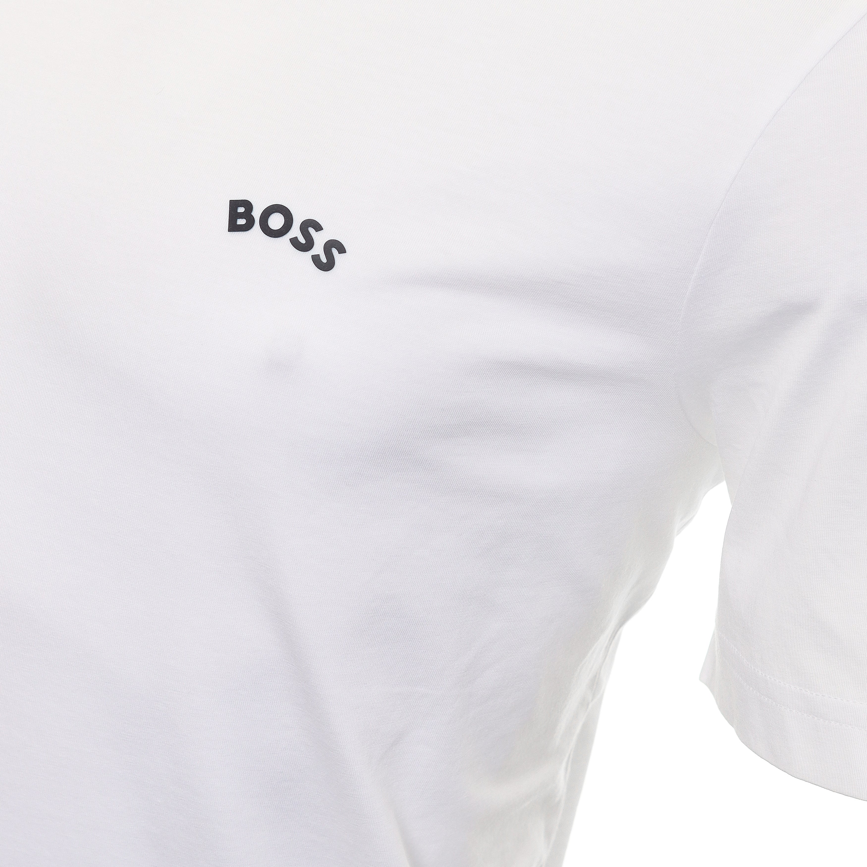 BOSS Tee Curved Shirt 50469062 Natural 101 | Function18 | Restrictedgs