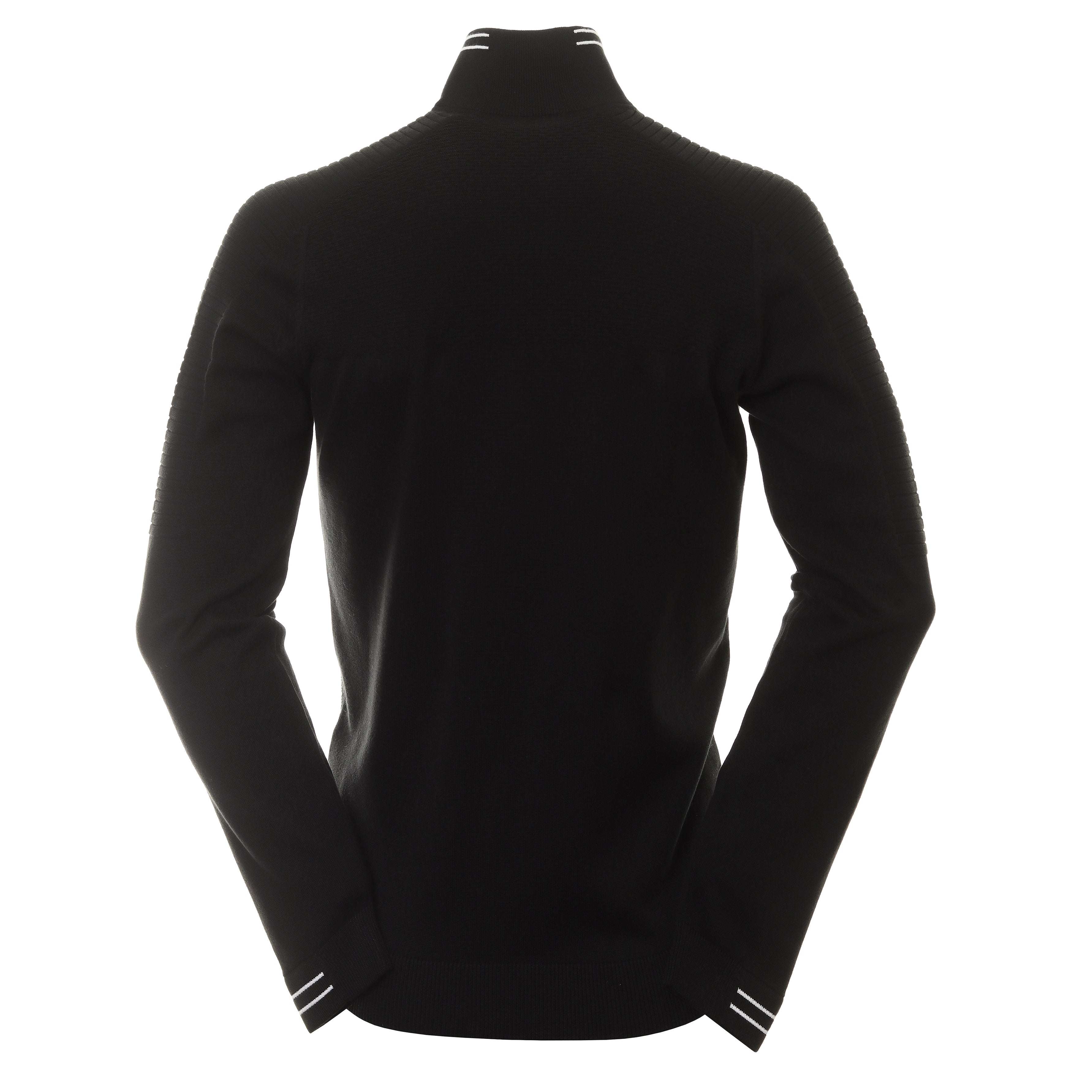 BOSS Zolet Half Zip Sweater 50482399 Black 001 | Function18 | Restrictedgs