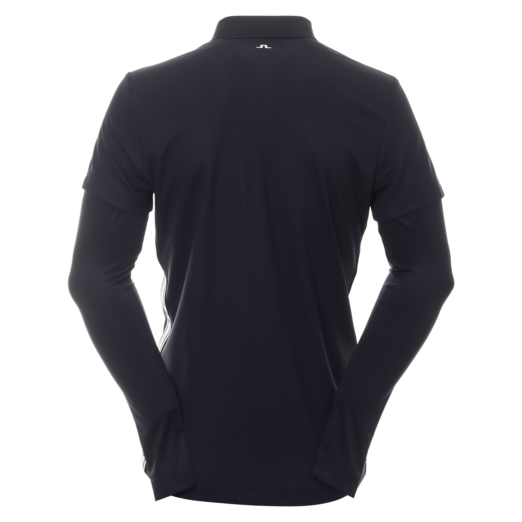 J.Lindeberg Golf Liam Long Sleeve Polo Shirt GMJT08008 JL Navy 6855 ...