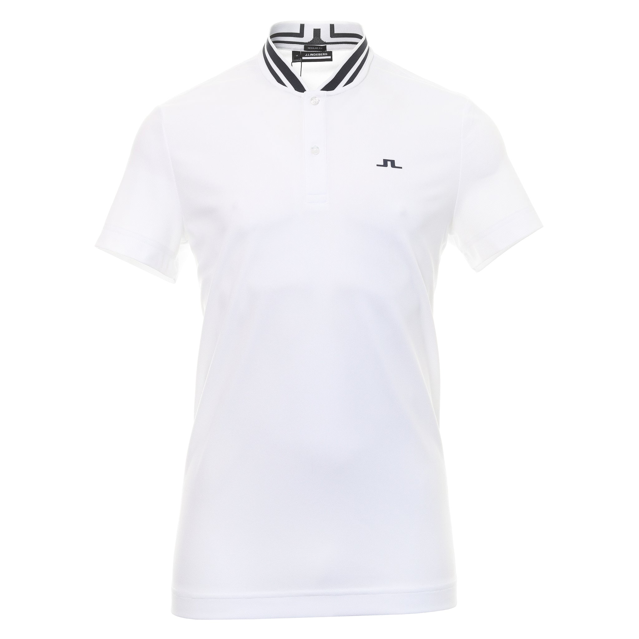 J.Lindeberg Golf Tyson Polo Shirt GMJT07647 White 0000 | Function18 ...