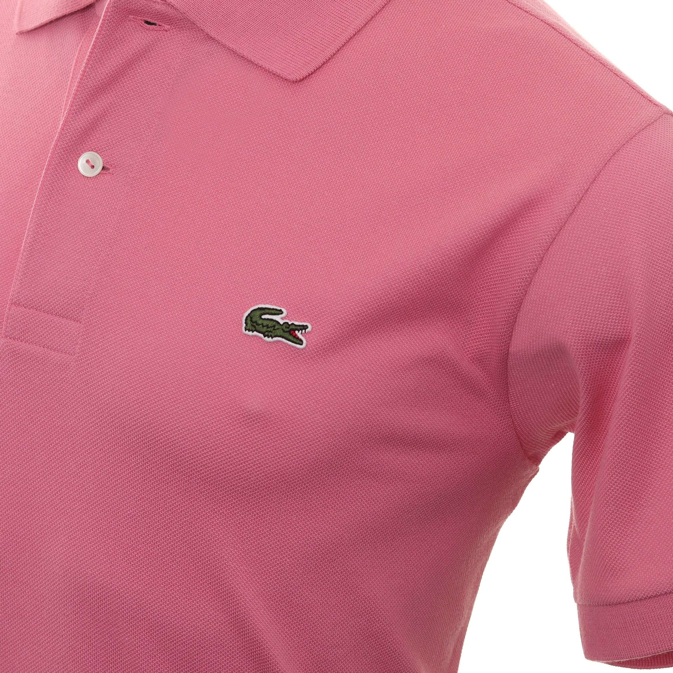 Lacoste Classic Pique Polo Shirt Reseda 2R3 L1212 Pink | Restrictedgs | Function18