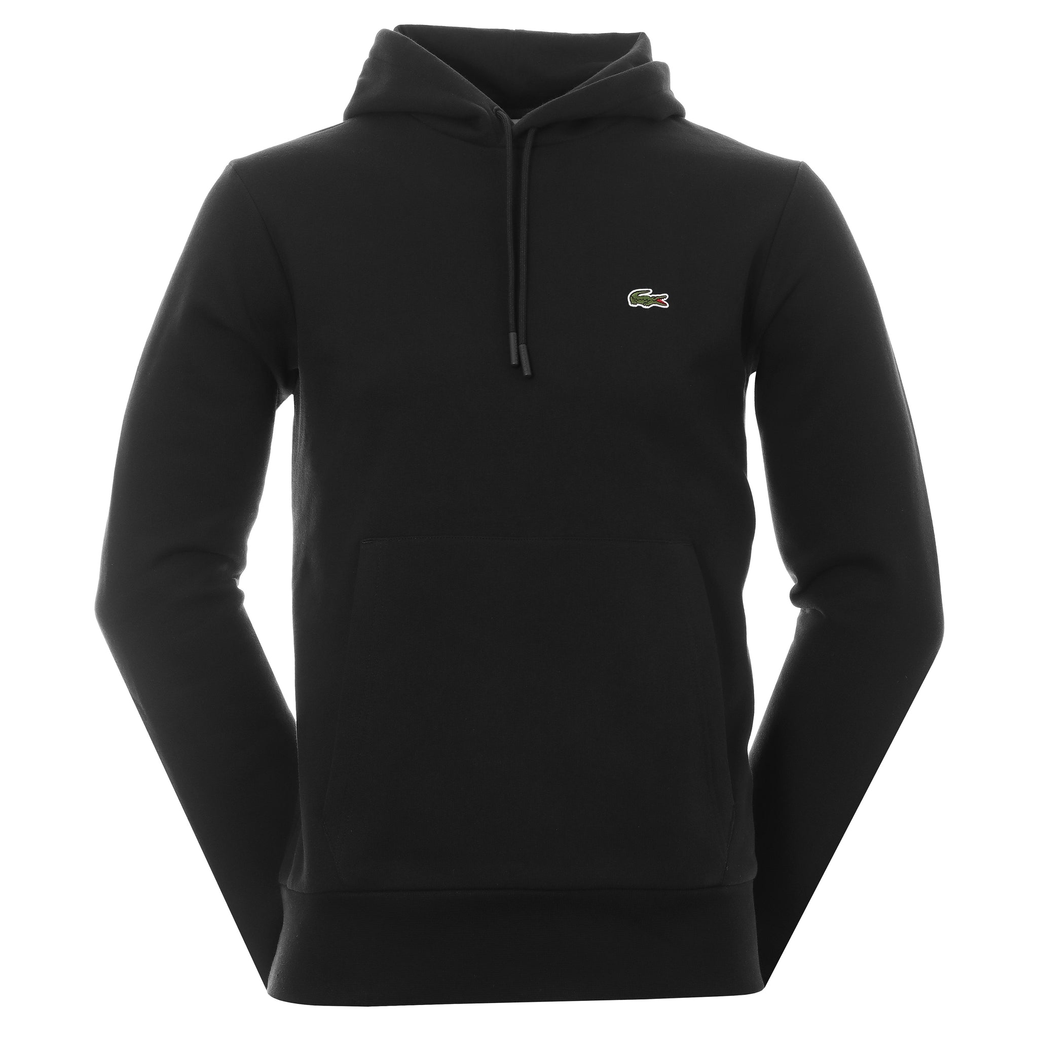 Lacoste Hooded Fleece Sweater SH9623 Black 031 | Function18 | Restrictedgs