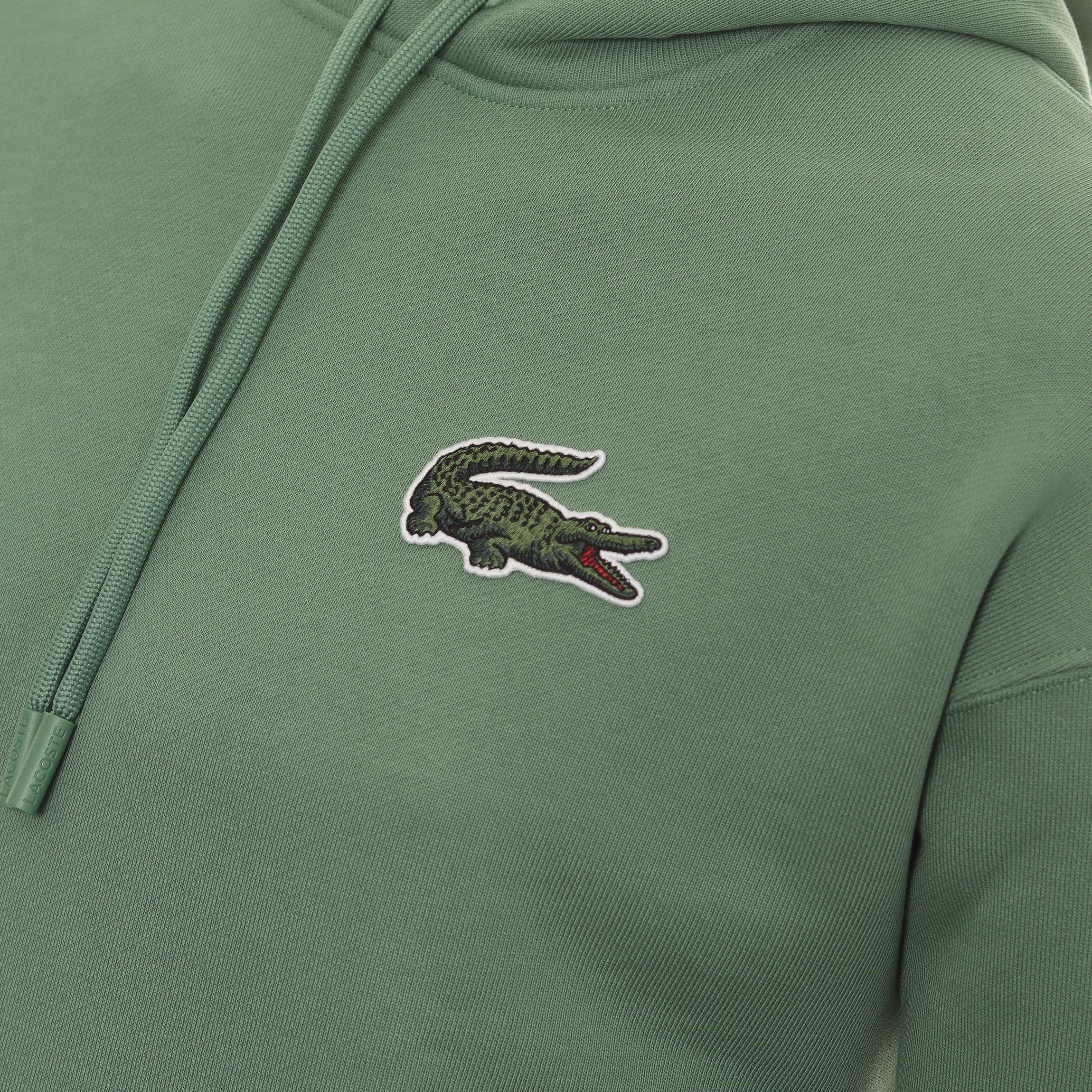 Lacoste Big Croc Fleece Classic Pullover Hoodie - 3XL - SH0064