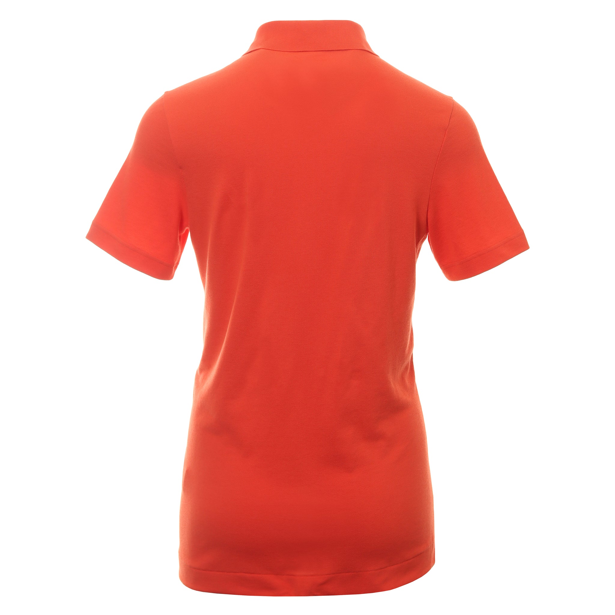 Orange lacoste deals polo