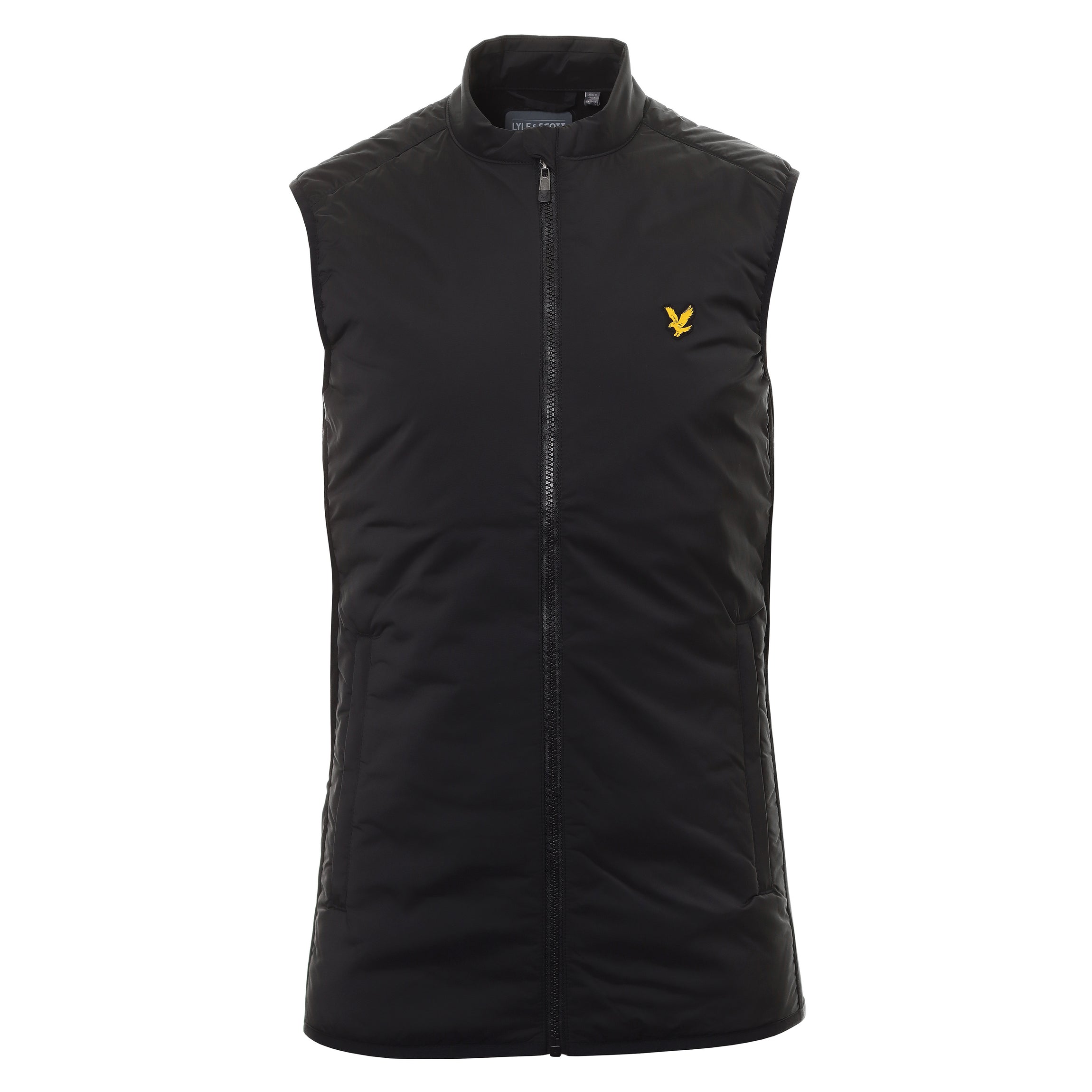 Lyle Scott Golf Full Zip Gilet JK1380G Jet Black Z865