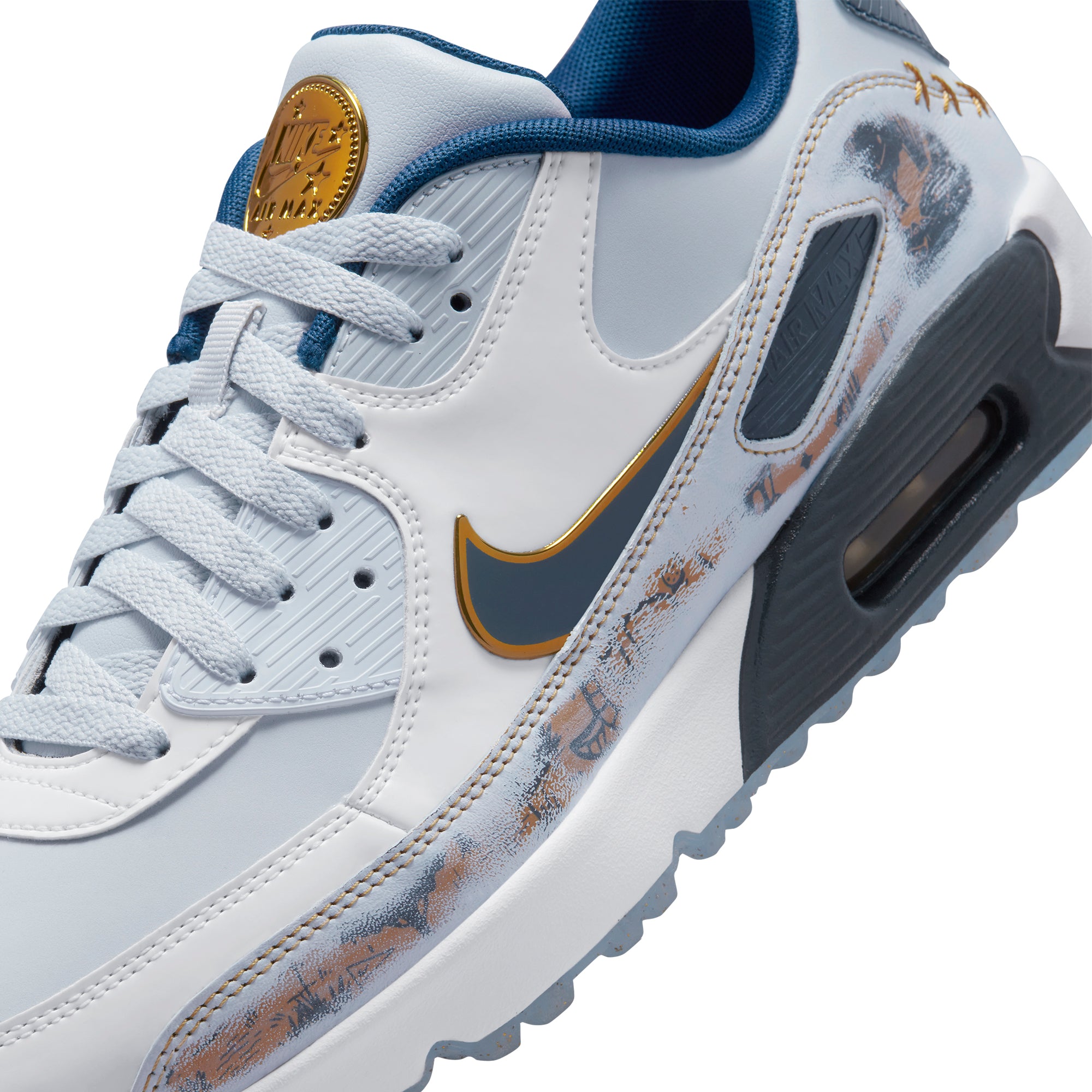 Nike Golf Air Max 90 G NRG Shoes FB5055 Pure Platinum White