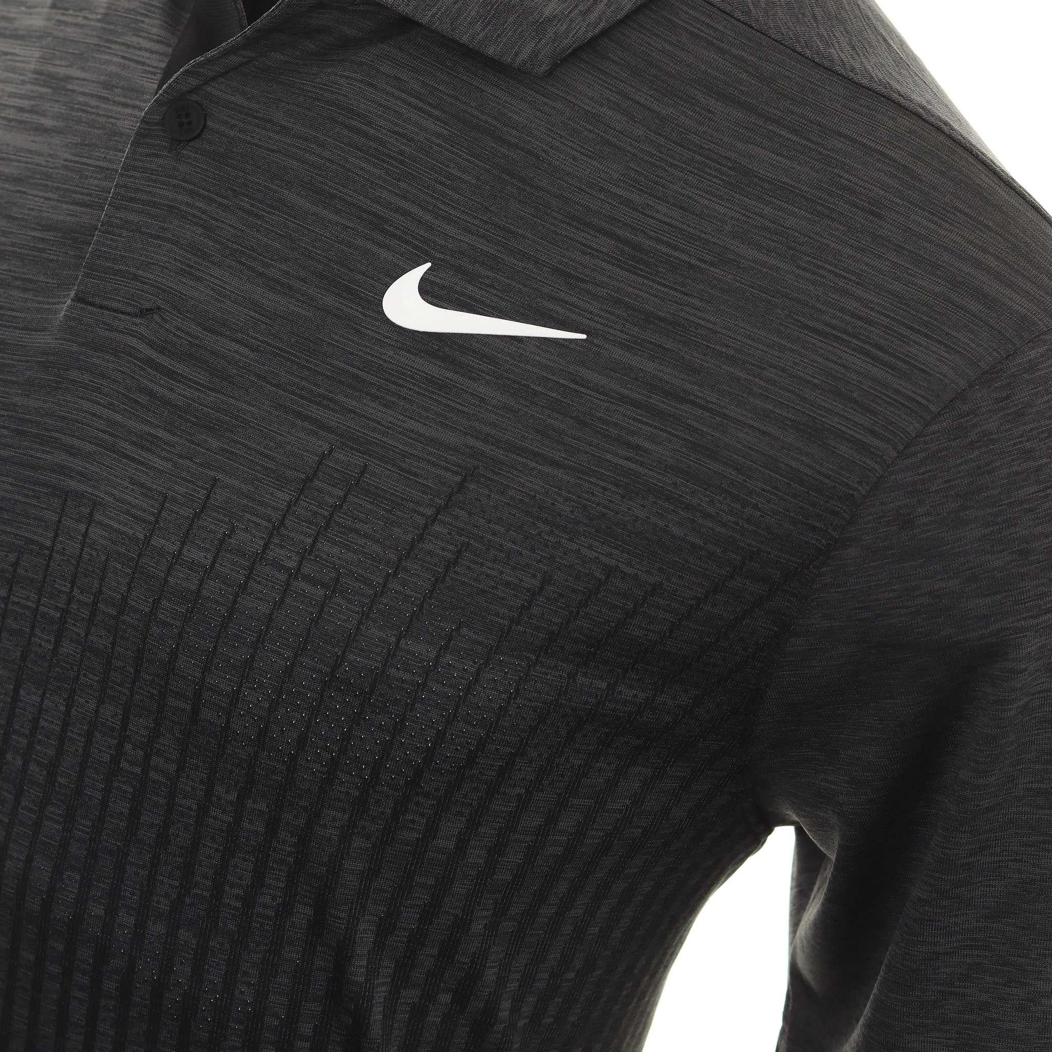 Nike Golf Dri-Fit ADV Vapor Jacquard Shirt DN2243 Black 010 ...