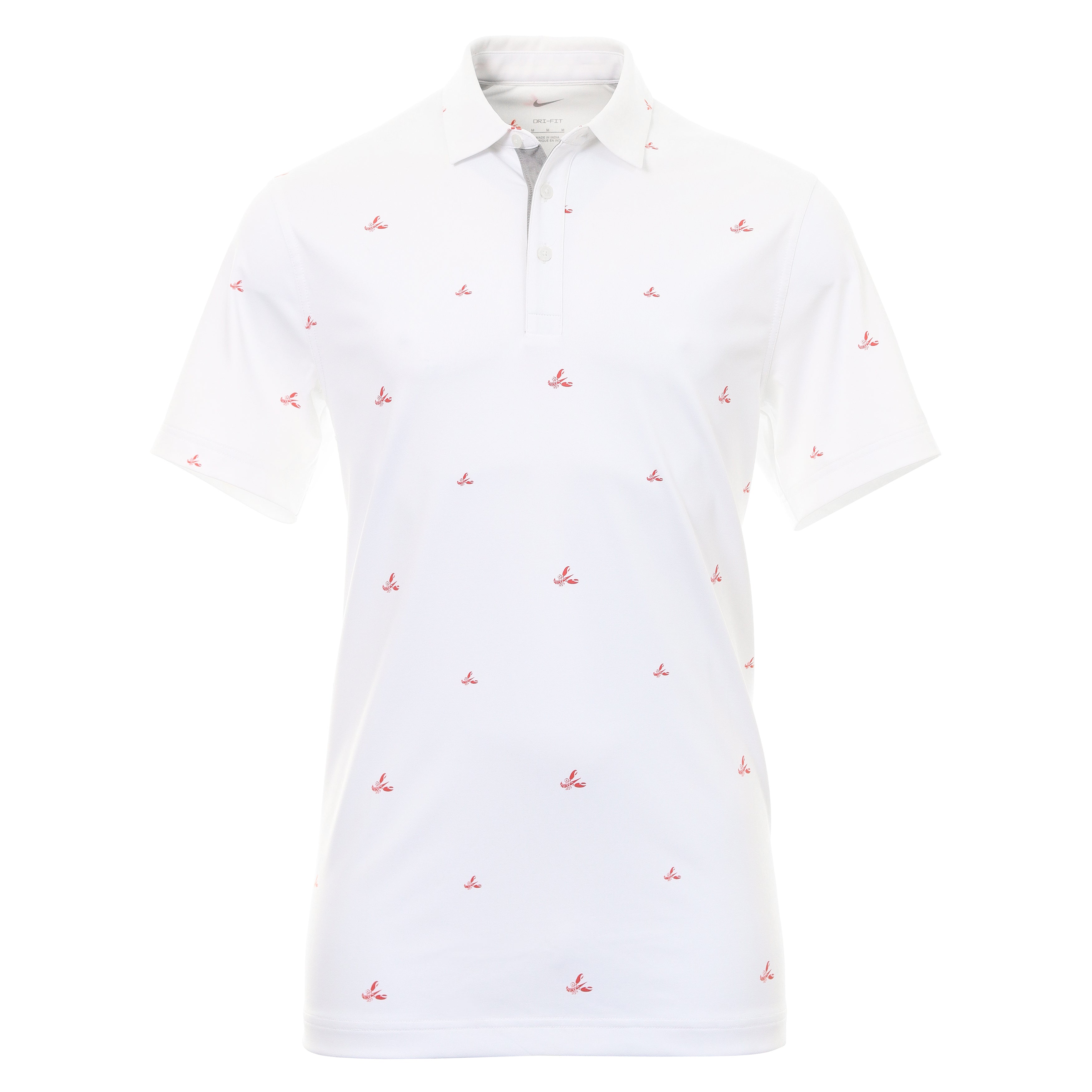 Nike Golf Dri-Fit Player Print Shirt DH0945 White 100 | Function18 ...