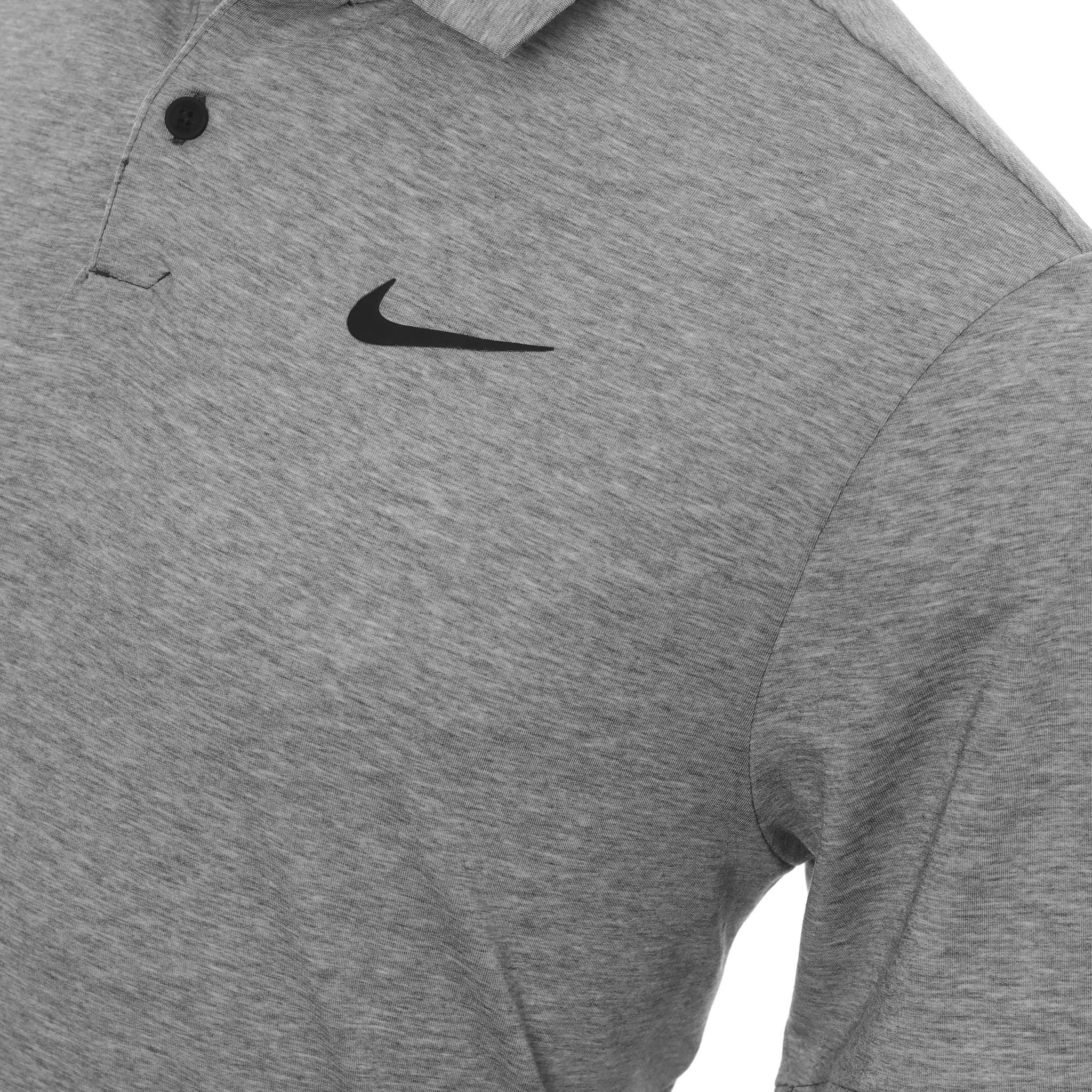 nike heather dry golf polo