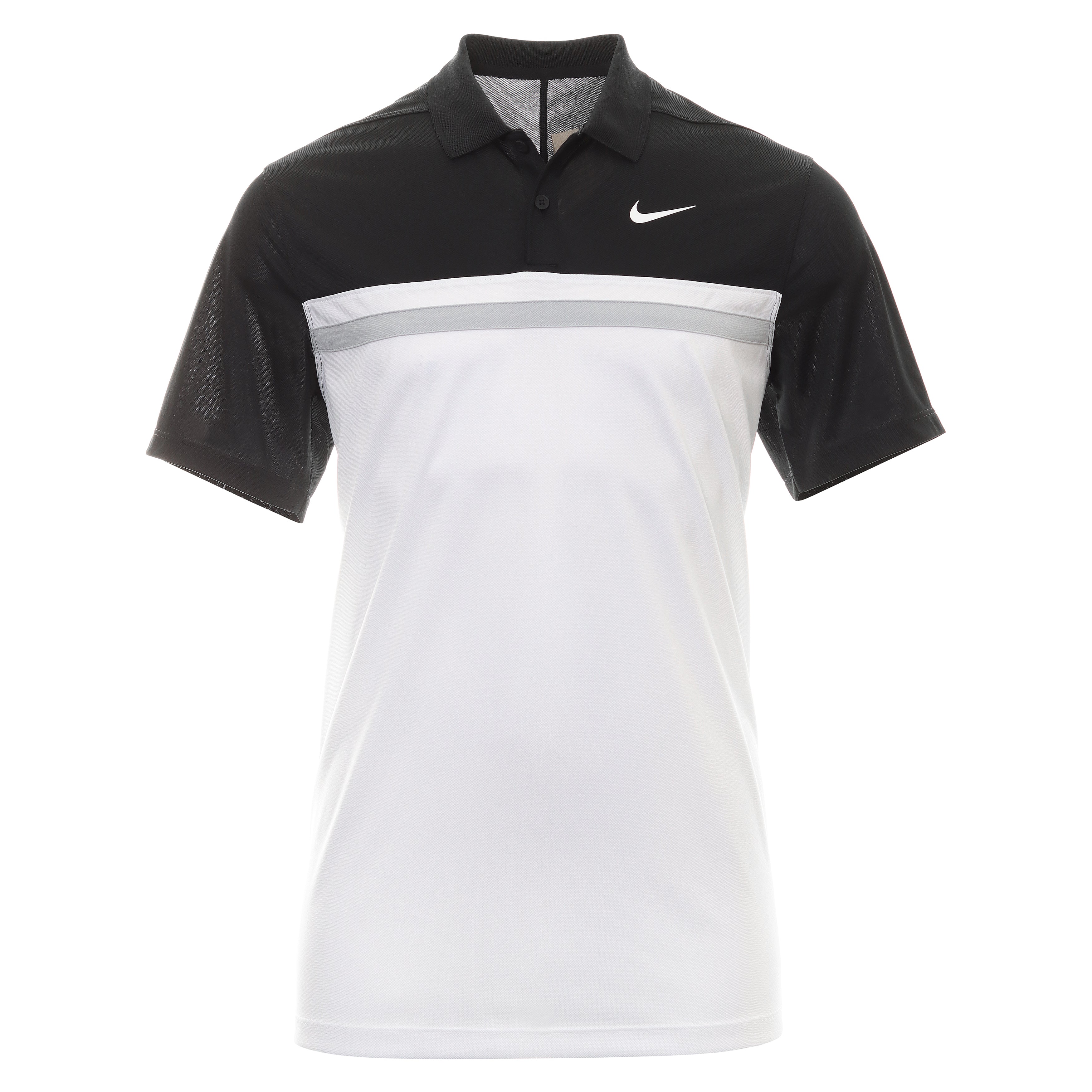 Nike Golf Dri-Fit Victory Colour Block Shirt DH0845 Black 010 ...