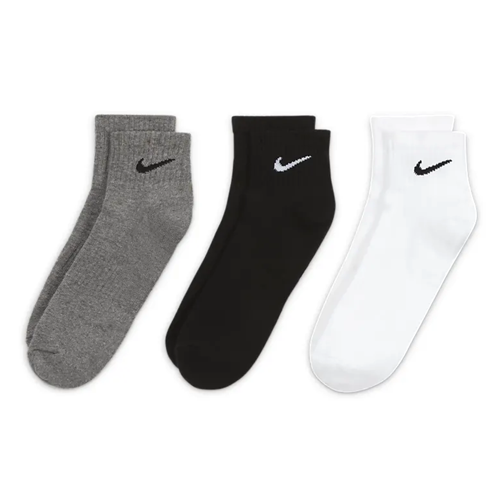 Nike Golf Everyday Cushion Ankle Socks - 3 Pair Multi 964