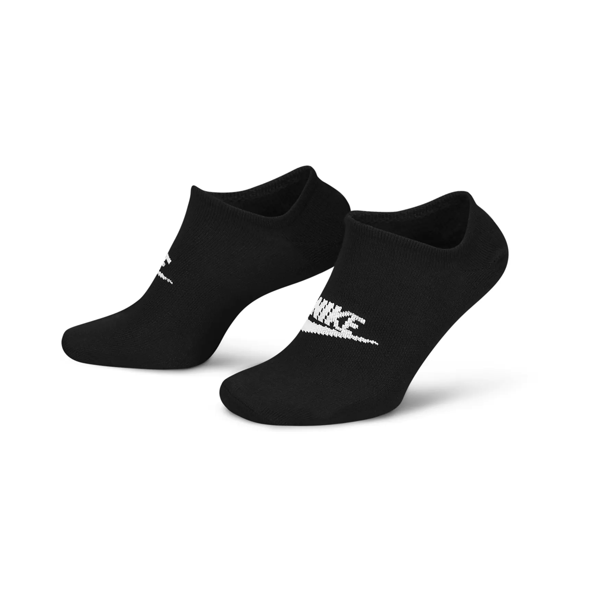 Nike Golf Everyday Essential No Show Socks - 3 Pair DX5075 Black 010 ...