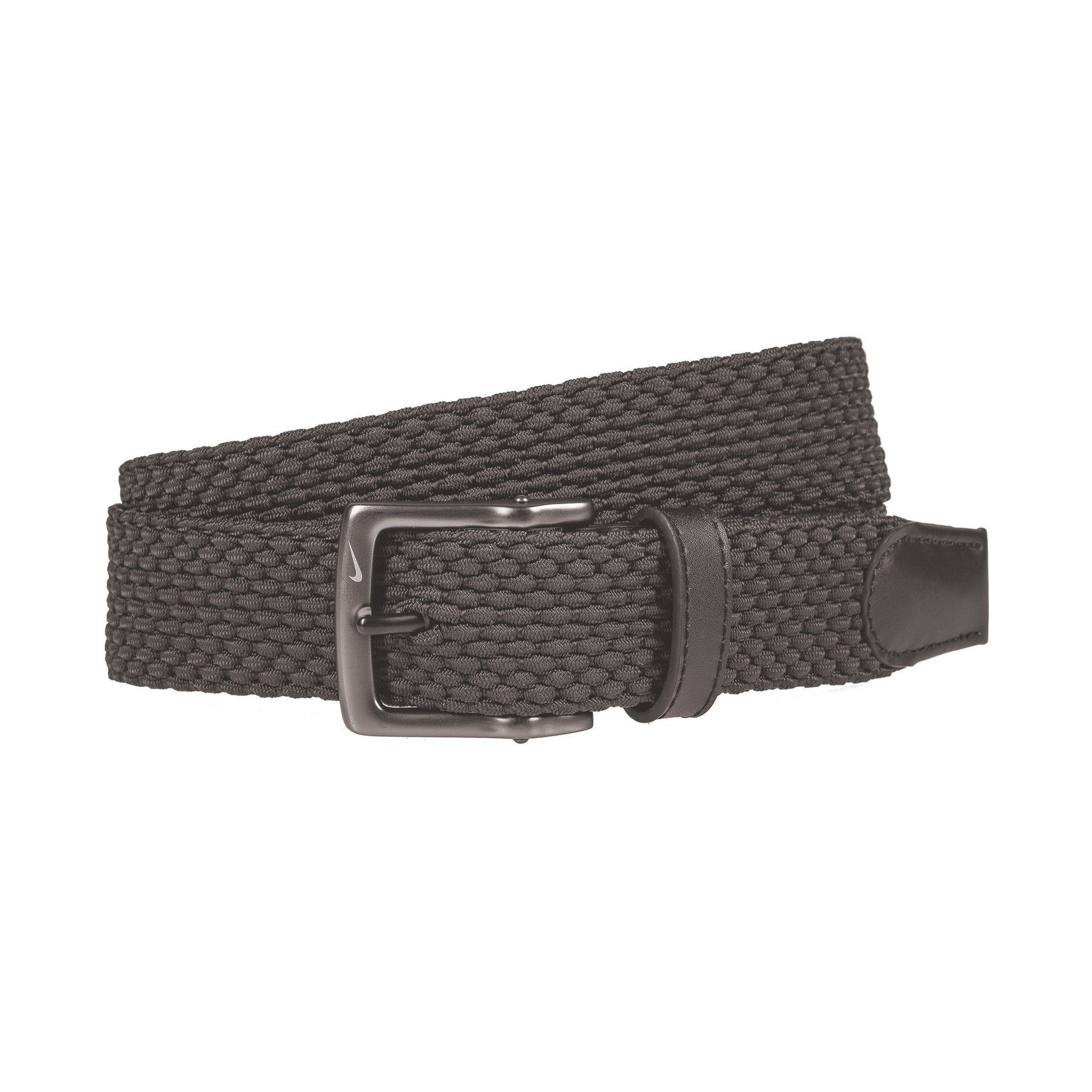 Nike Golf Stretch Woven Belt Dark Grey 051